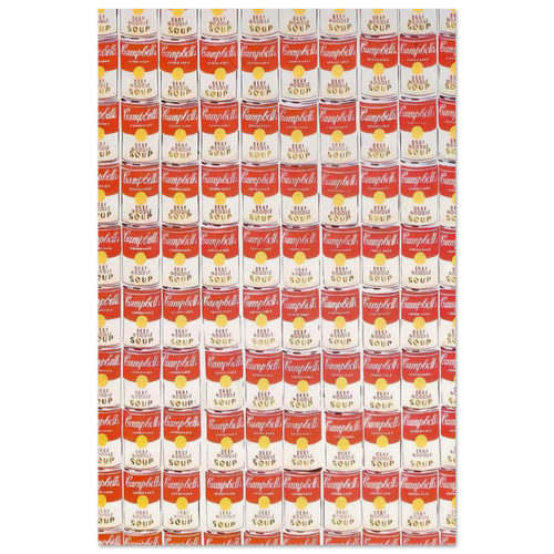 100 Cans Poster | Andy Warhol Poster | Andy Warhol Prints