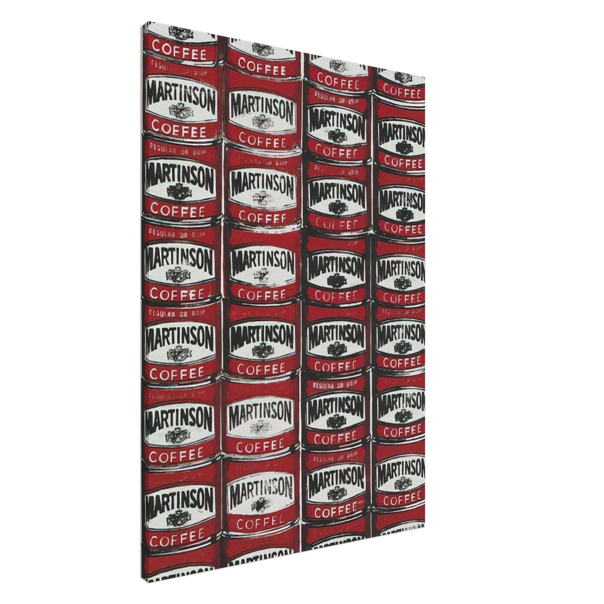Martinson Coffee Canvas | Andy Warhol Canvas | Andy Warhol Prints