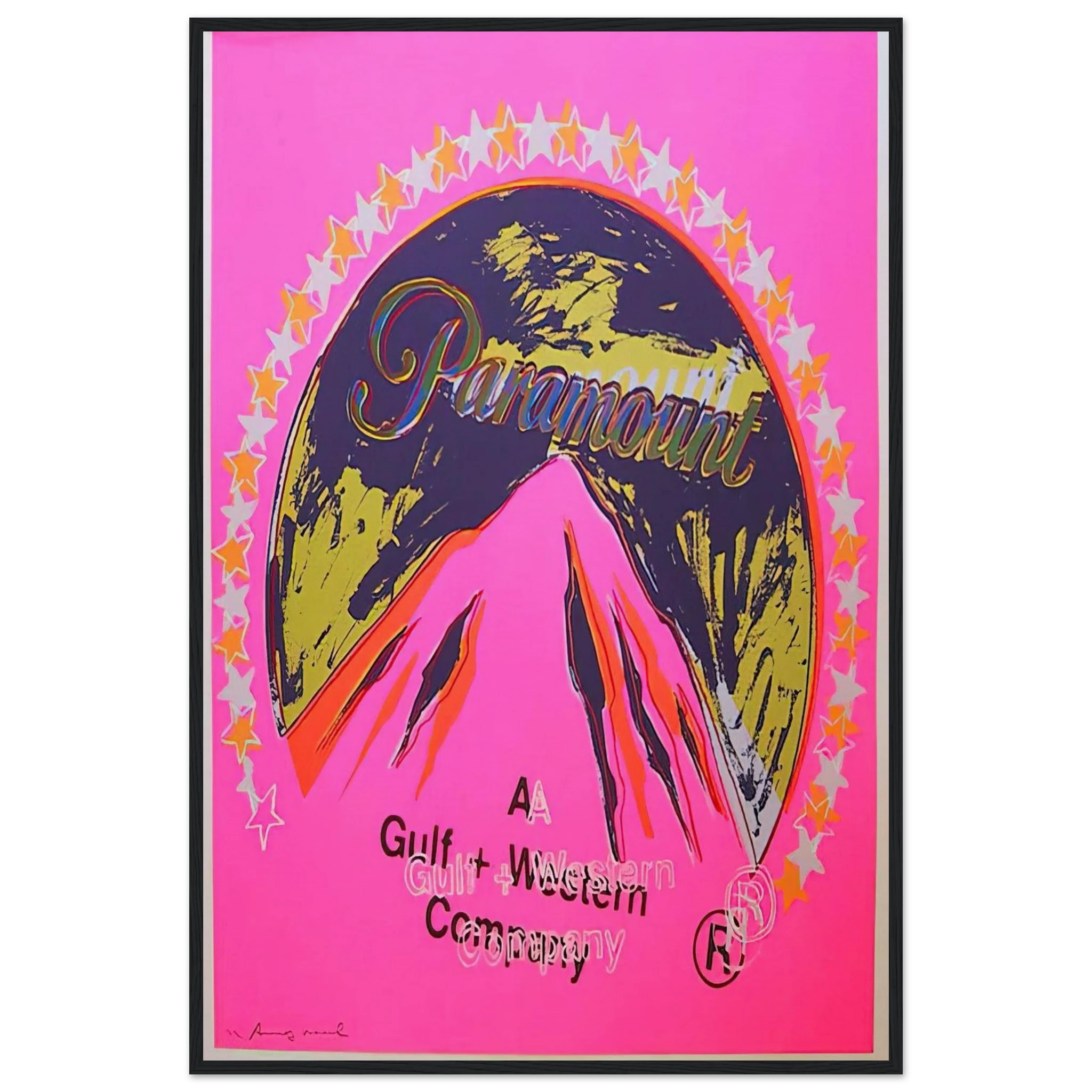 Paramount Framed Poster | Andy Warhol Framed Prints Wall Art | Andy Warhol Prints