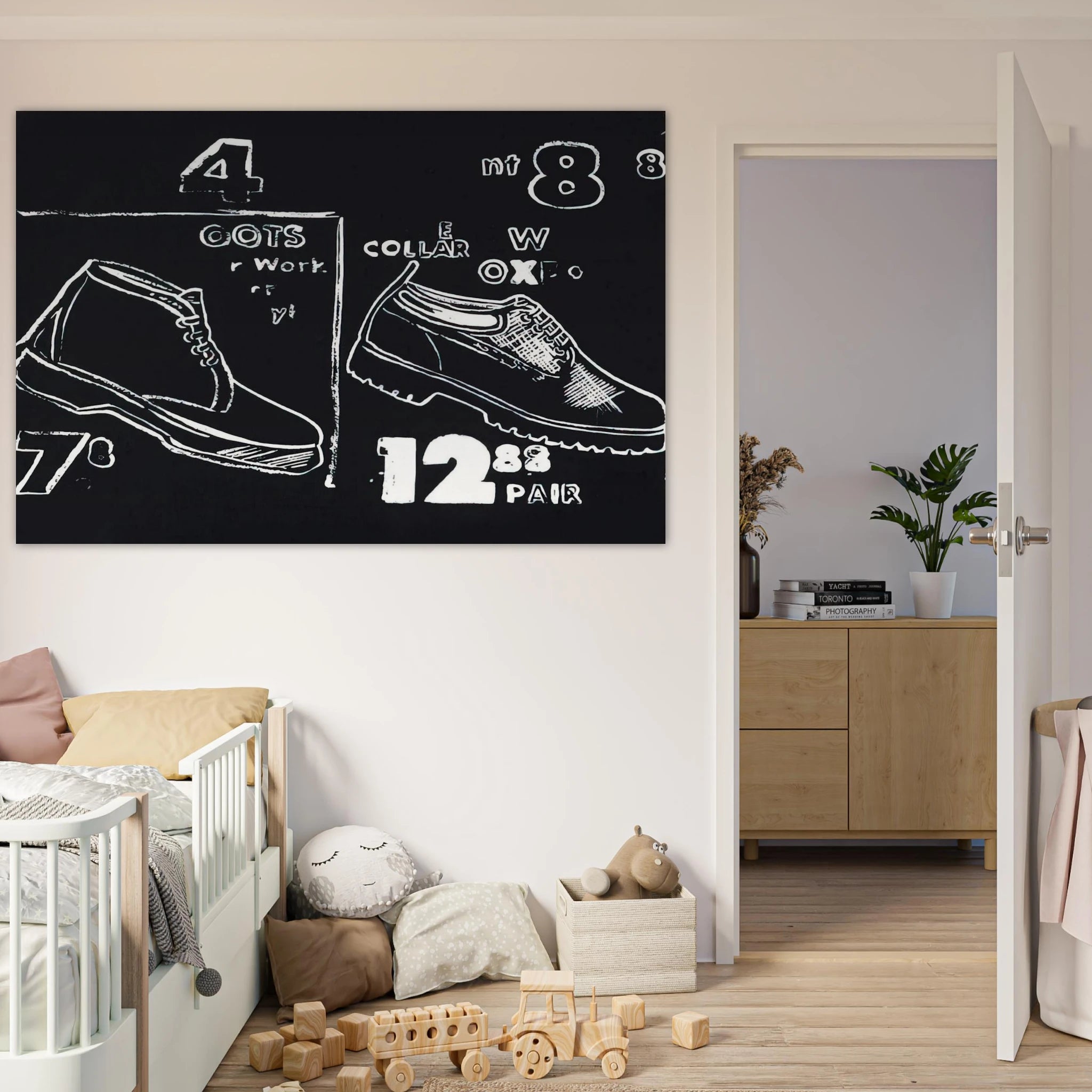 Work Boots Poster | Andy Warhol Poster | Andy Warhol Prints