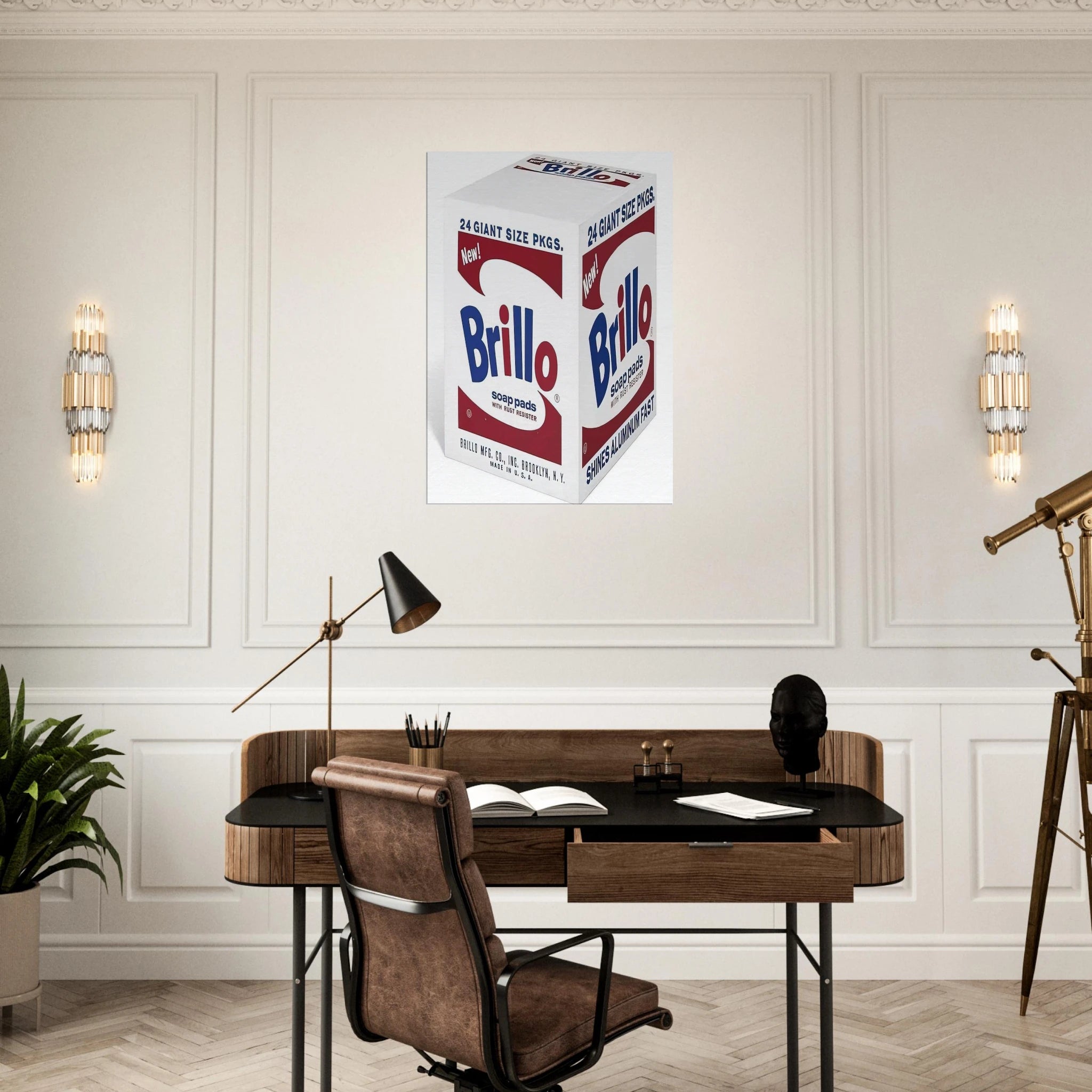 Brillo Soap Pads Canvas | Andy Warhol Canvas | Andy Warhol Prints