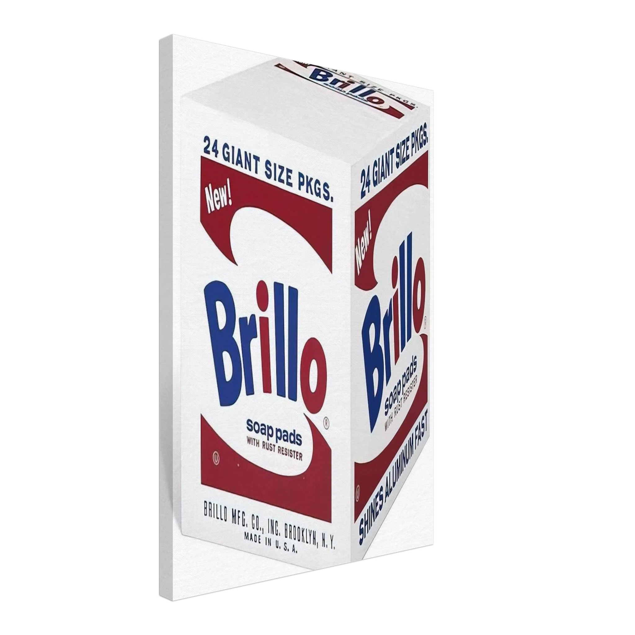 Brillo Soap Pads Canvas | Andy Warhol Canvas | Andy Warhol Prints