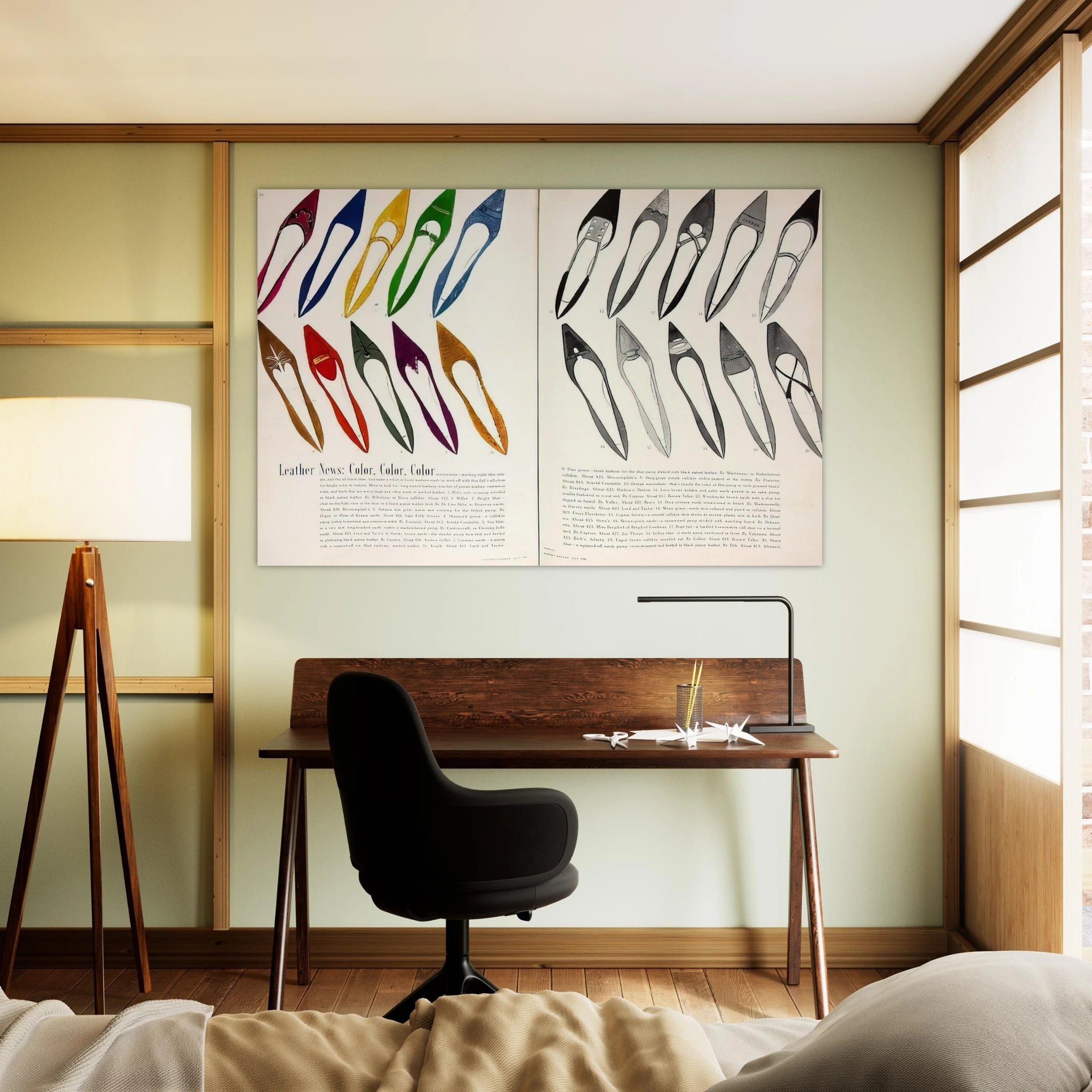 Shoe Advertisement for I.Miller  Harper's Bazzar  Poster | Andy Warhol Poster | Andy Warhol Prints