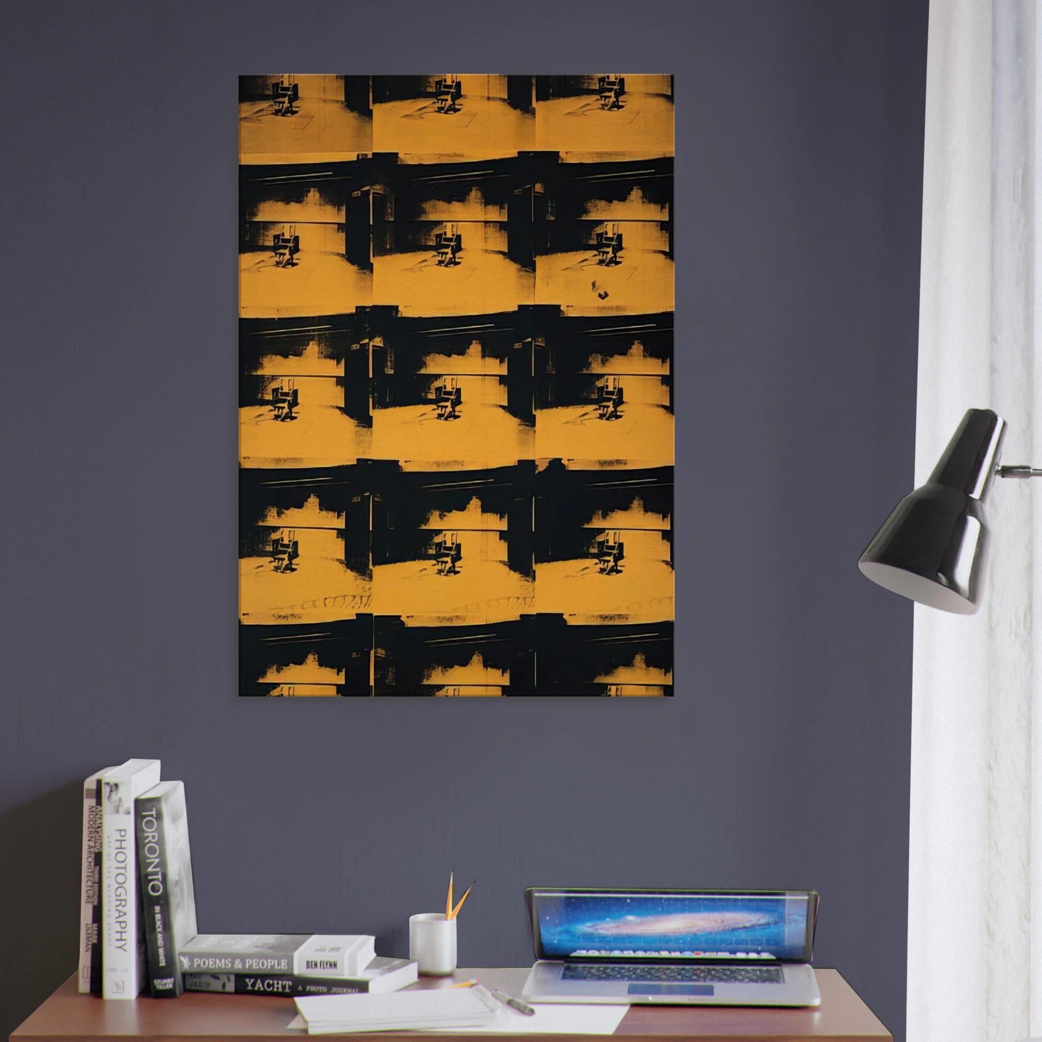 Orange Disaster Canvas | Andy Warhol Canvas | Andy Warhol Prints