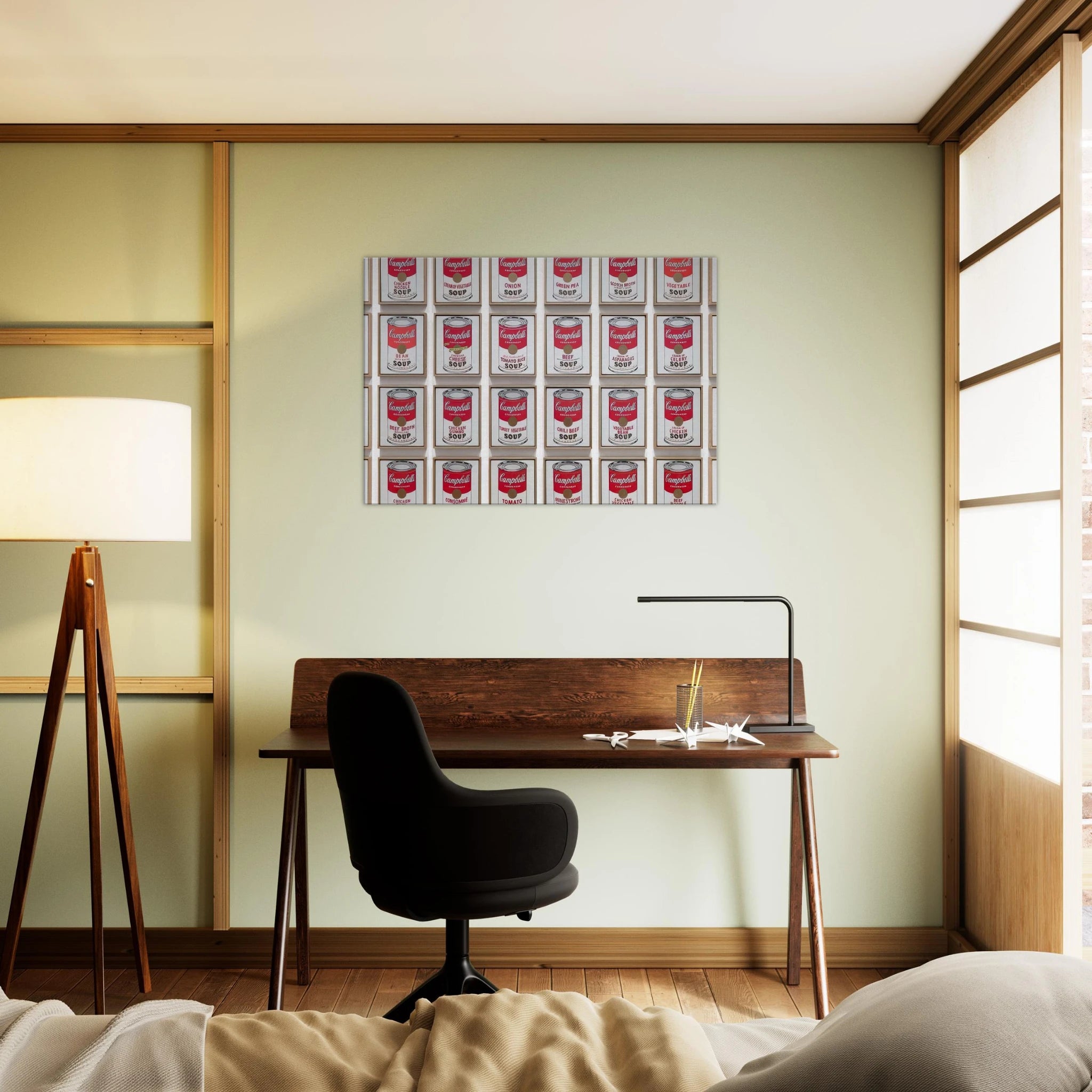 Campbell's Soup Cans Canvas | Andy Warhol Canvas | Andy Warhol Prints