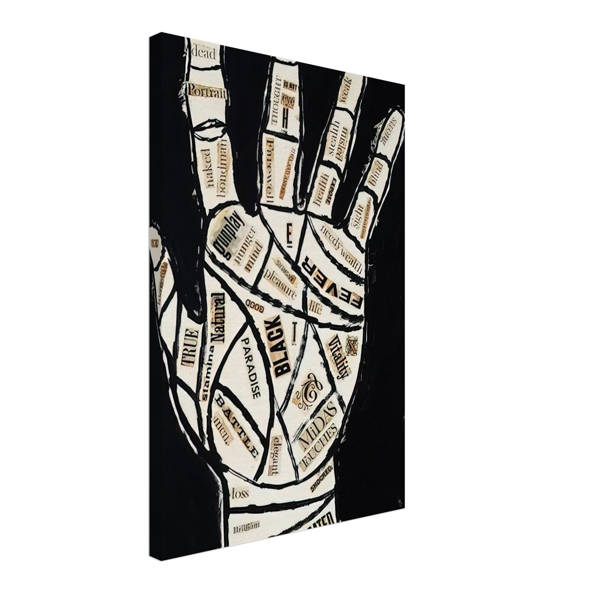 Hand Canvas | Andy Warhol Canvas | Andy Warhol Prints