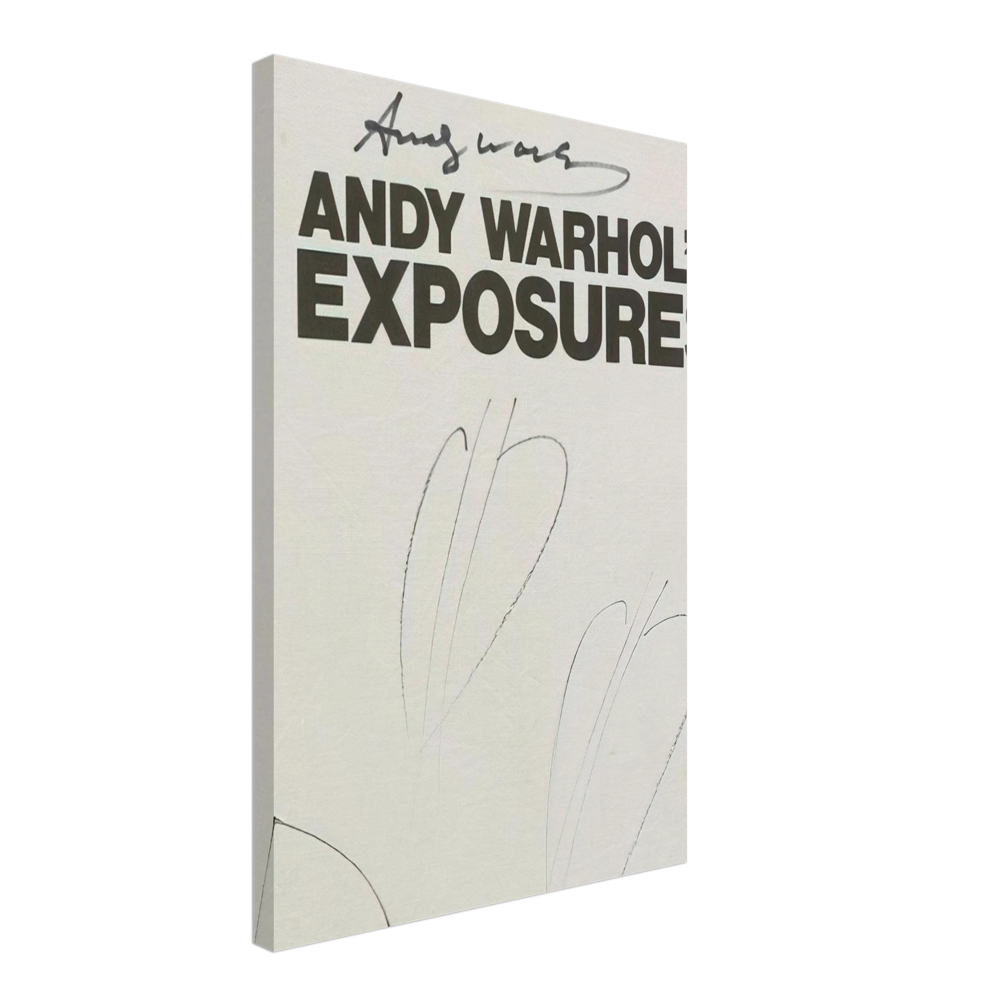 Butterfly Hearths  Andy Warhol's Exposures  Canvas | Andy Warhol Canvas | Andy Warhol Prints