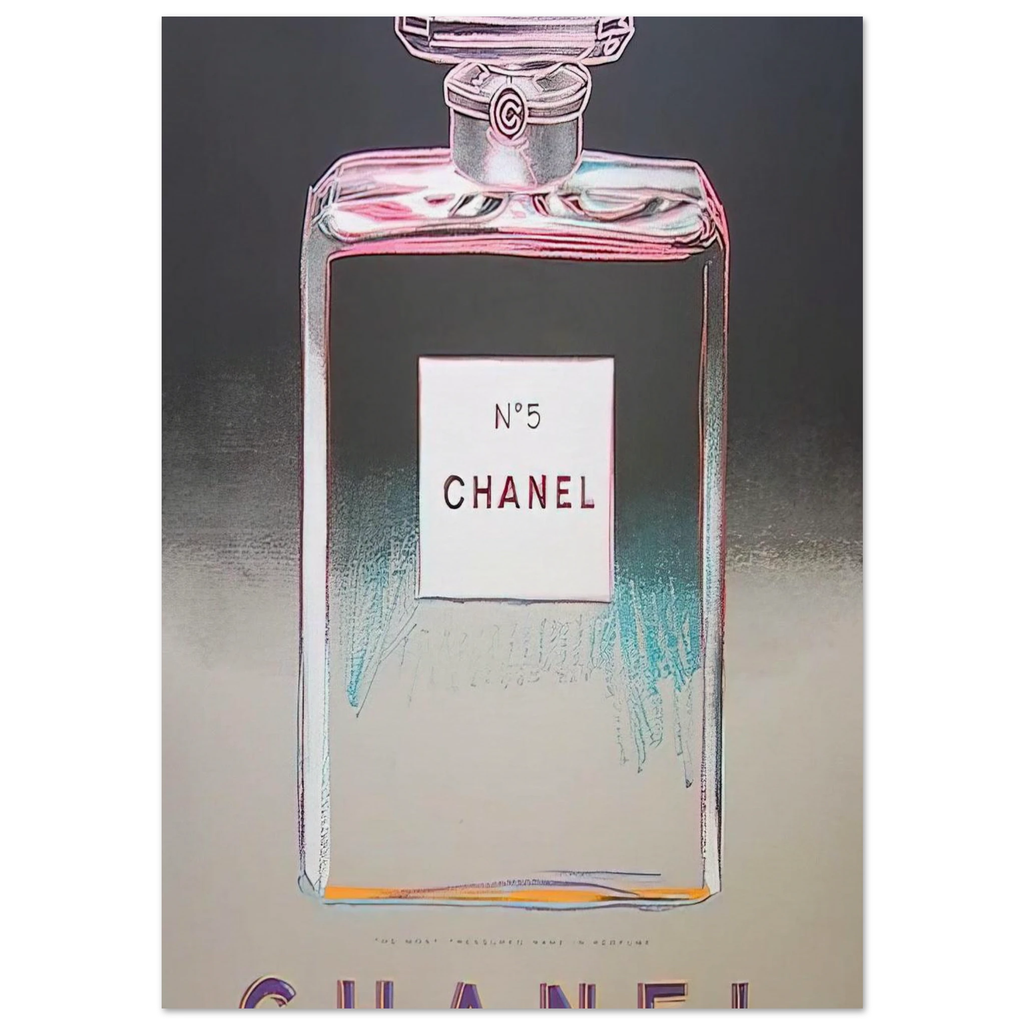 Chanel No. 5 Poster | Andy Warhol Poster | Andy Warhol Prints
