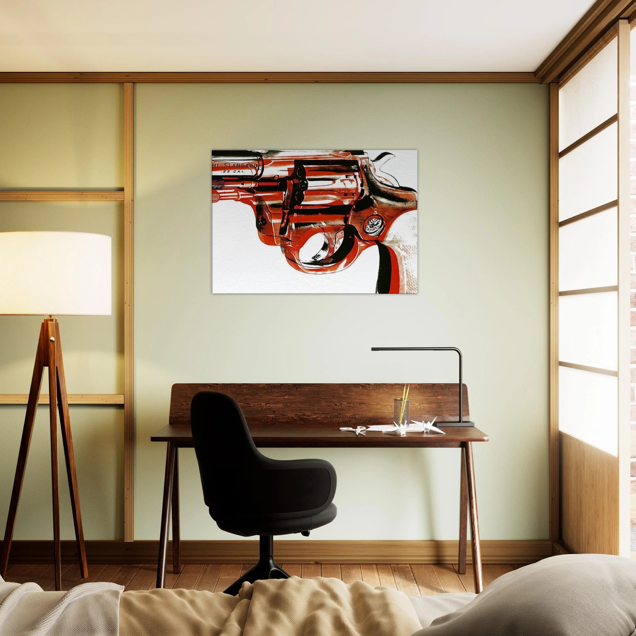 Gun Canvas | Andy Warhol Canvas | Andy Warhol Prints