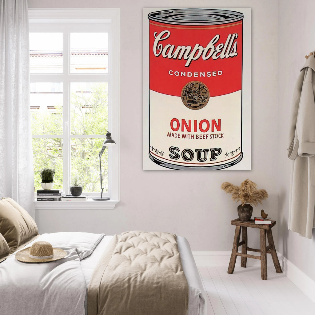 Campbell's Soup Can  onion  Poster | Andy Warhol Poster | Andy Warhol Prints