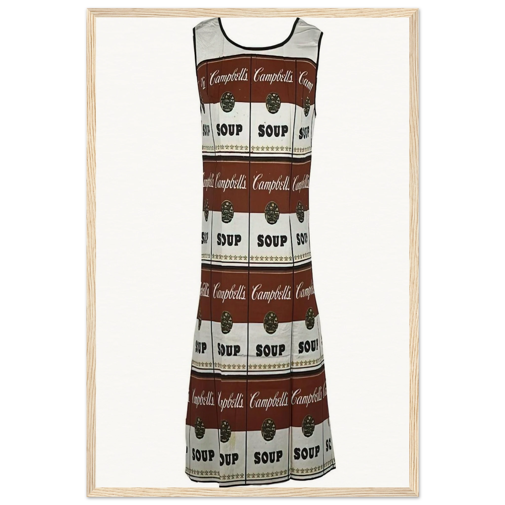 The Souper Dress Framed Poster | Andy Warhol Framed Prints Wall Art | Andy Warhol Prints