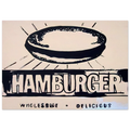 Hamburger  beige  Poster | Andy Warhol Poster | Andy Warhol Prints