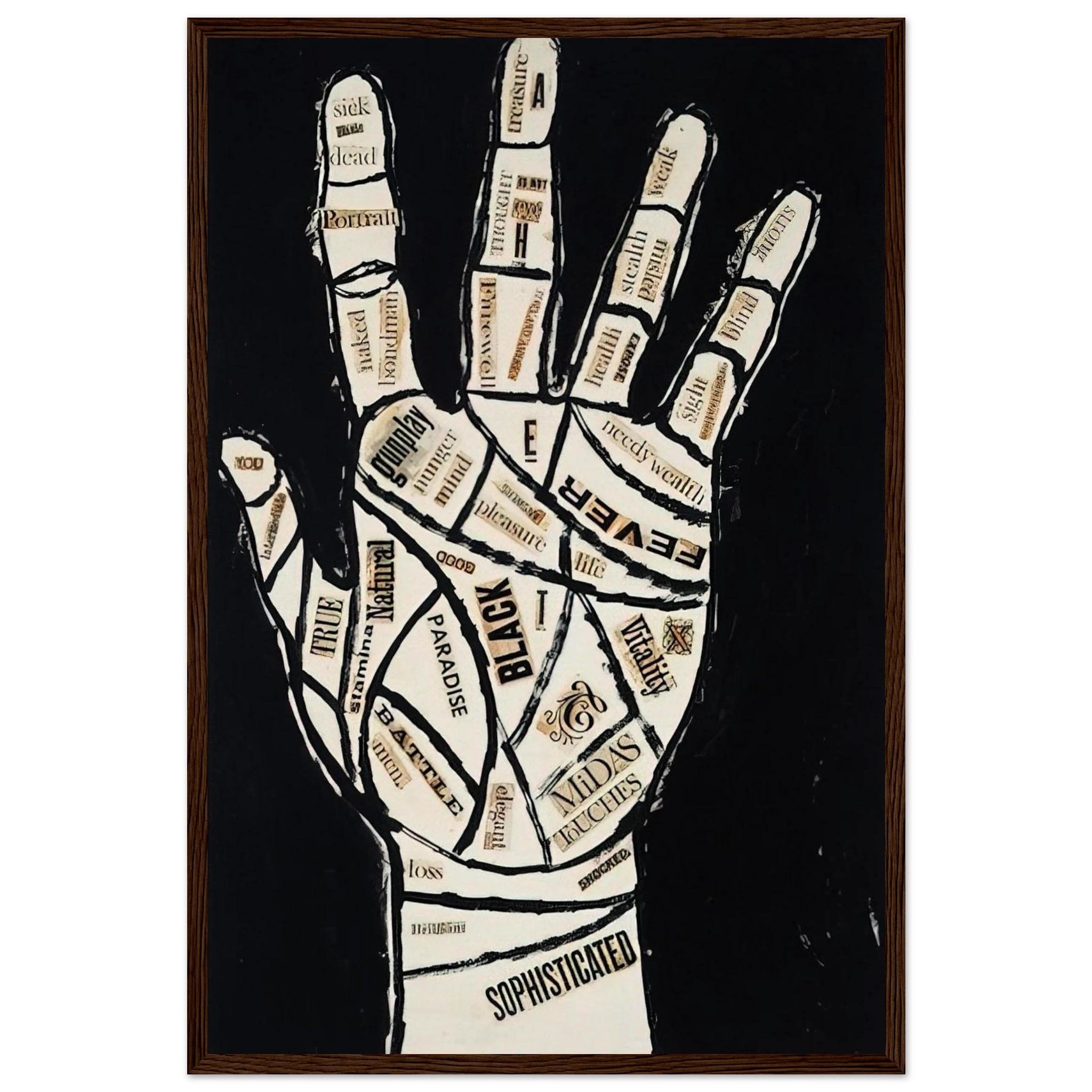Hand Framed Poster | Andy Warhol Framed Prints Wall Art | Andy Warhol Prints