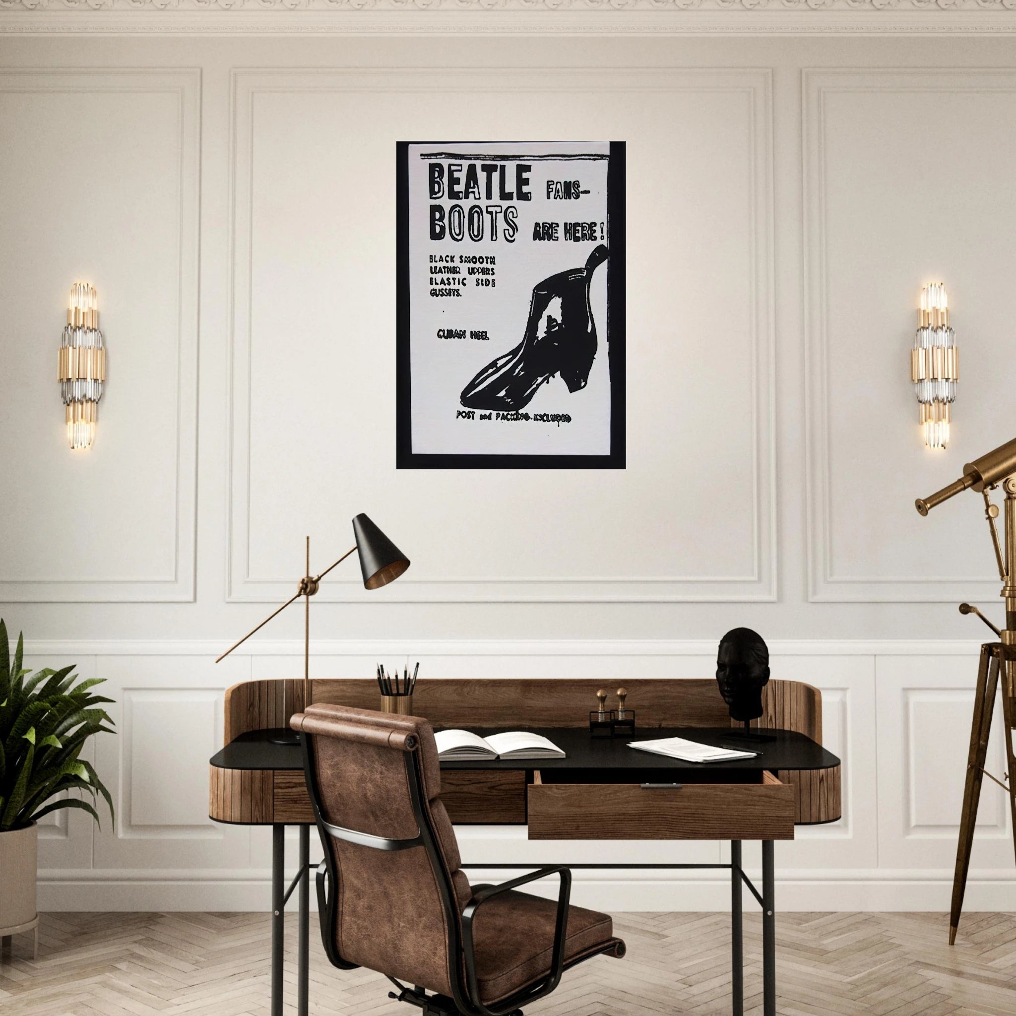 Beatle Boots Canvas | Andy Warhol Canvas | Andy Warhol Prints