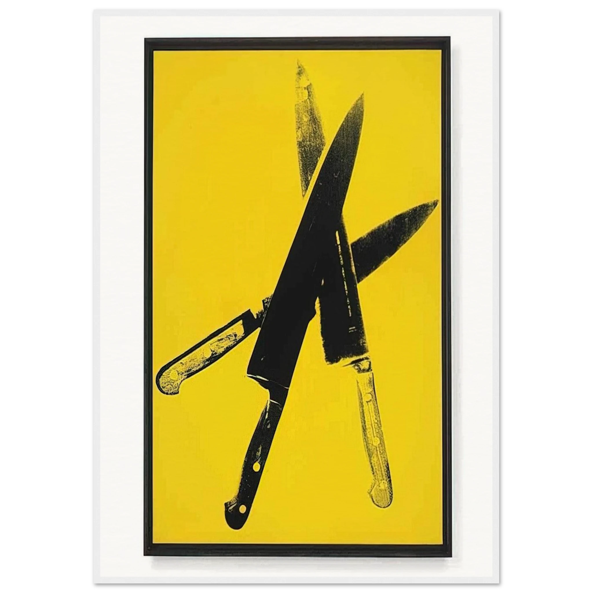Knives Framed Poster | Andy Warhol Framed Prints Wall Art | Andy Warhol Prints