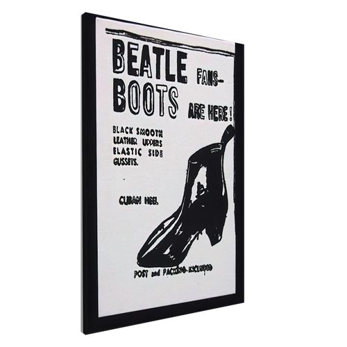 Beatle Boots Canvas | Andy Warhol Canvas | Andy Warhol Prints