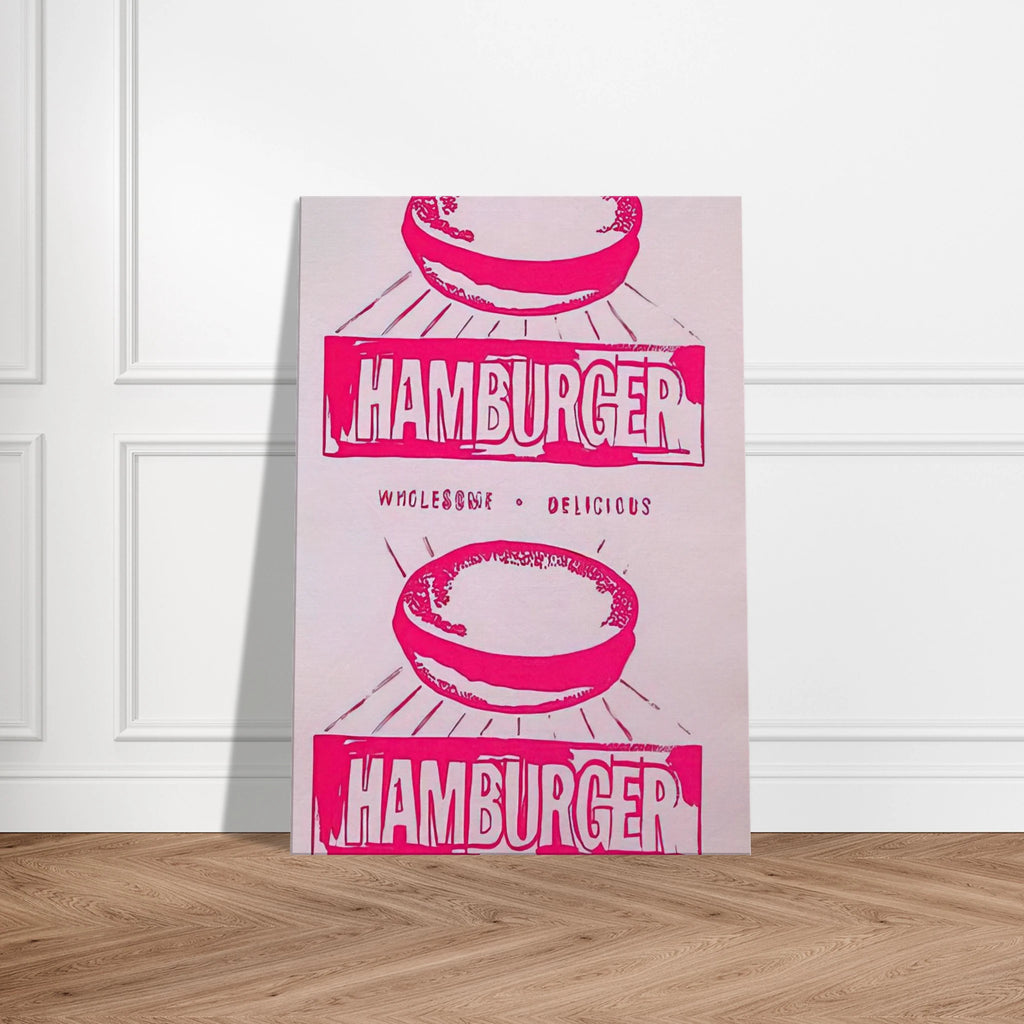 Double Hamburger Canvas | Andy Warhol Canvas | Andy Warhol Prints