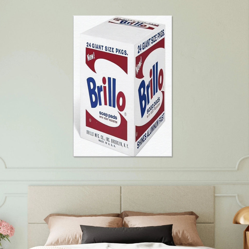 Brillo Soap Pads Canvas | Andy Warhol Canvas | Andy Warhol Prints