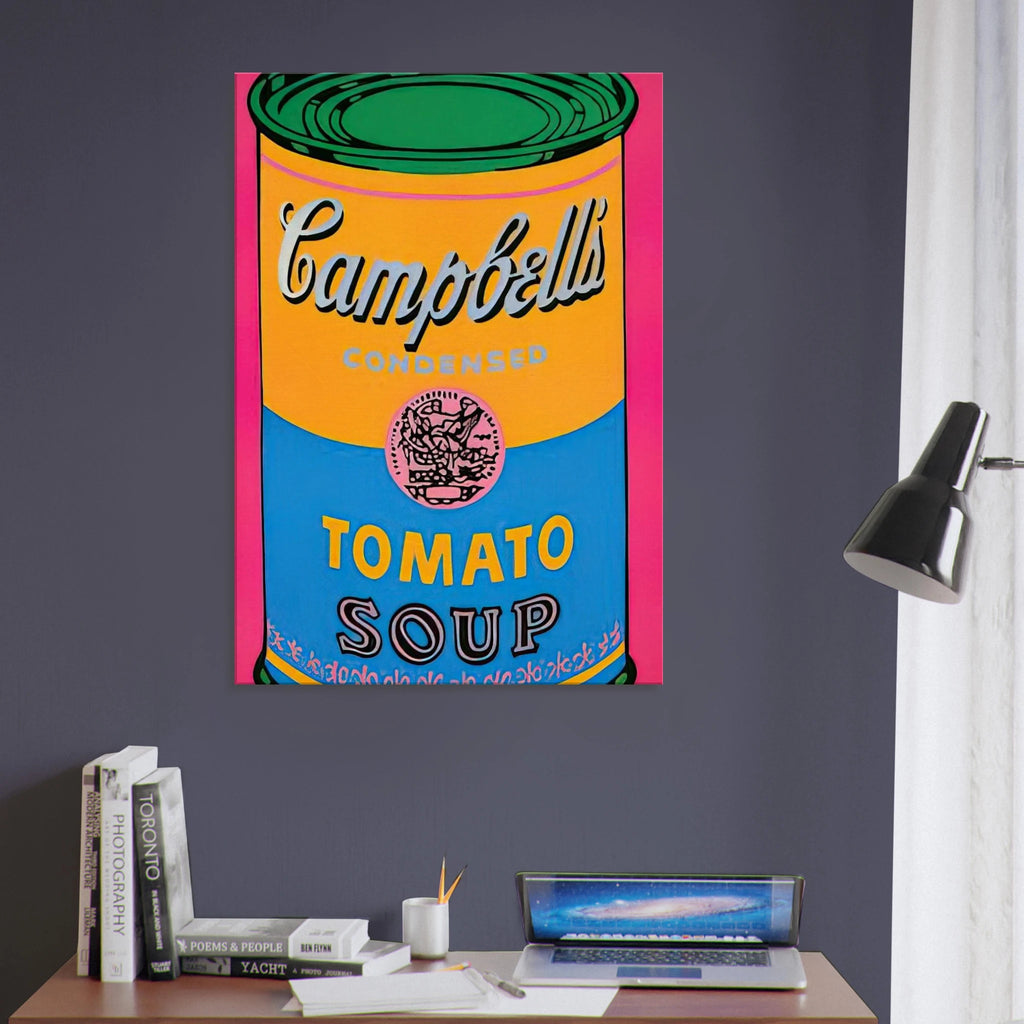 Campbell's Soup Can  Canvas | Andy Warhol Canvas | Andy Warhol Prints