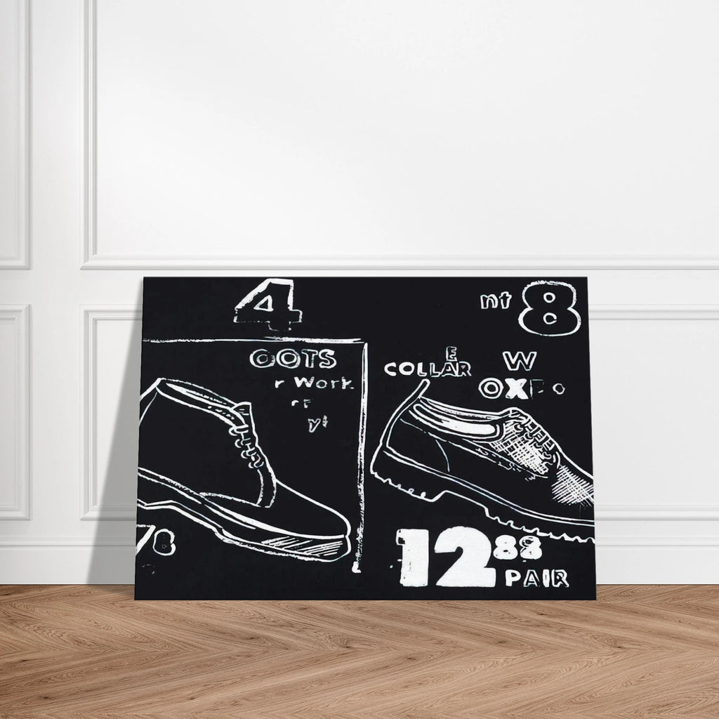 Work Boots Canvas | Andy Warhol Canvas | Andy Warhol Prints
