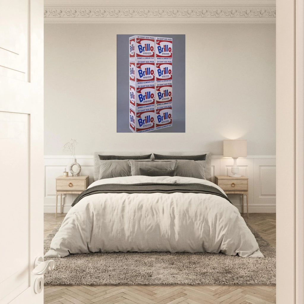 Brillo Soap Pads Boxes Canvas | Andy Warhol Canvas | Andy Warhol Prints