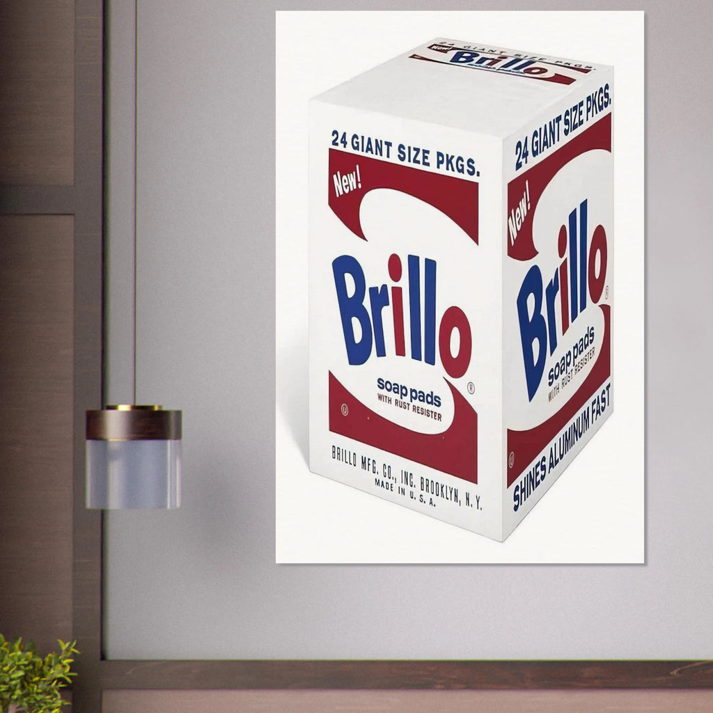 Brillo Soap Pads Poster | Andy Warhol Poster | Andy Warhol Prints