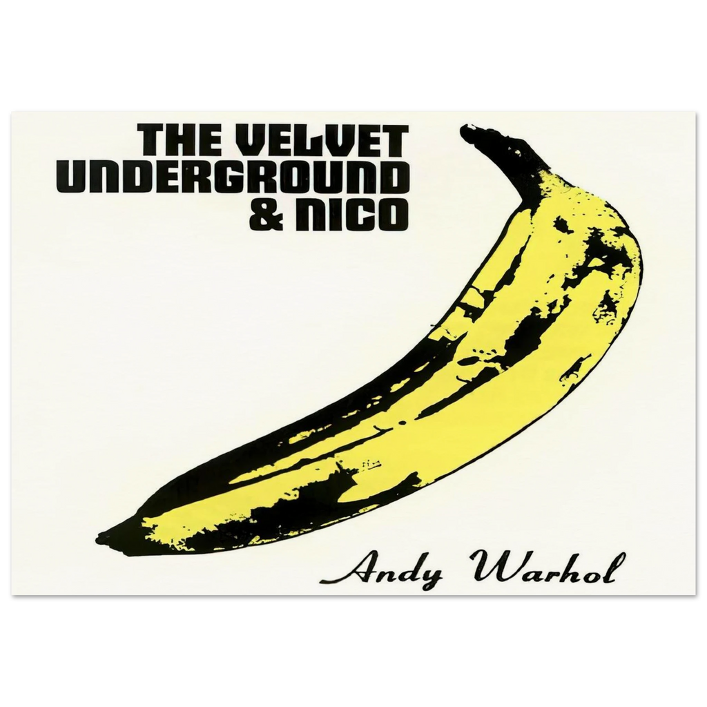 Velvet Underground & Nico Poster | Andy Warhol Poster | Andy Warhol Prints