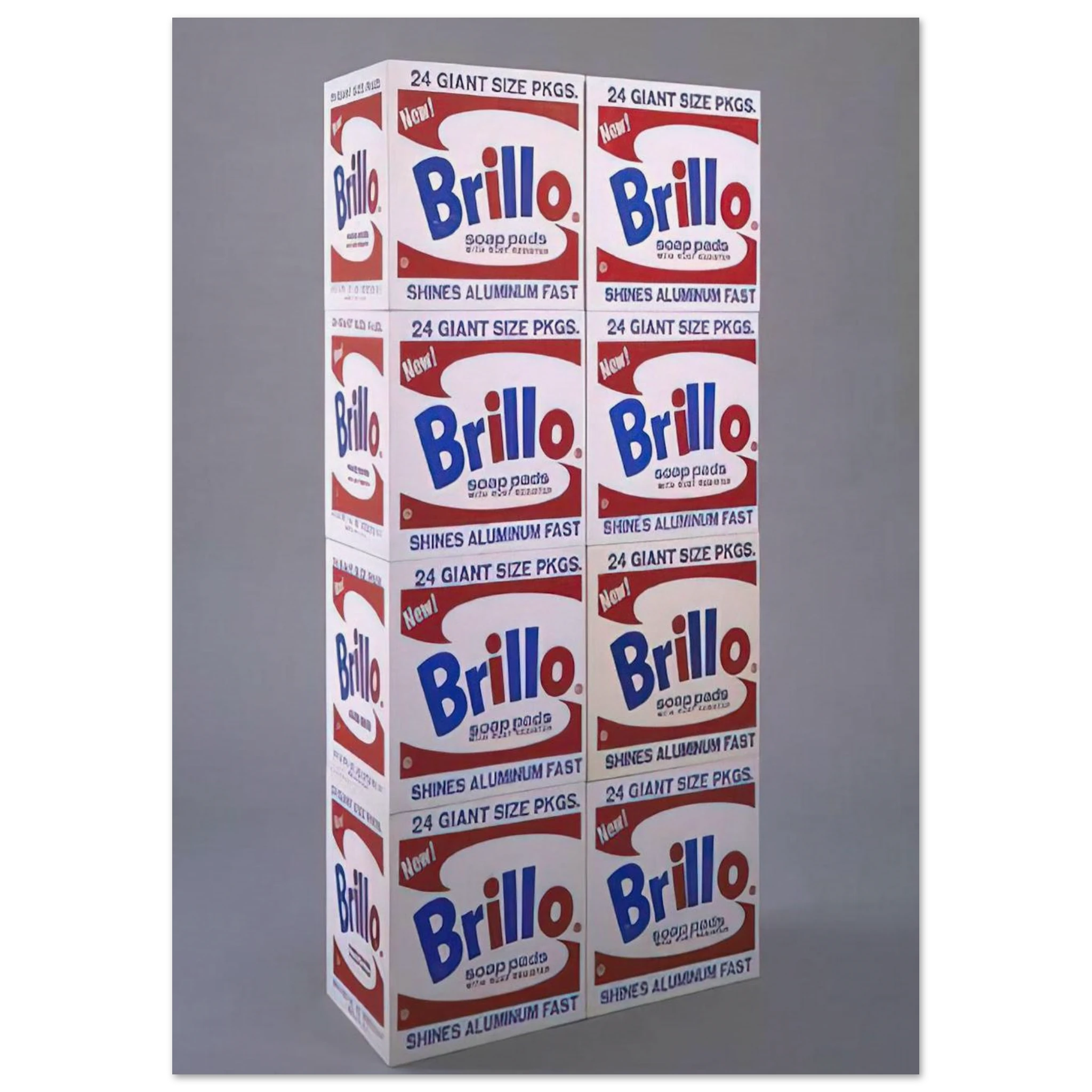 Brillo Soap Pads Boxes Poster | Andy Warhol Poster | Andy Warhol Prints