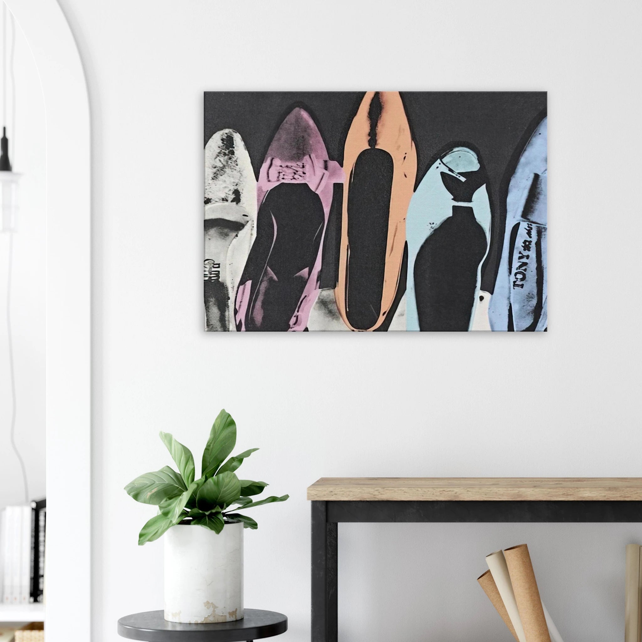 Diamond Dust Shoes Canvas | Andy Warhol Canvas | Andy Warhol Prints