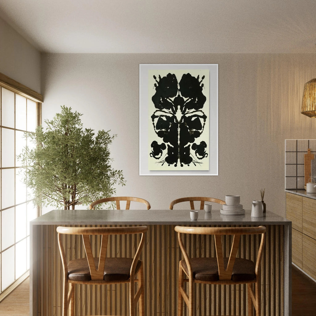 Rorschach Framed Poster | Andy Warhol Framed Prints Wall Art | Andy Warhol Prints