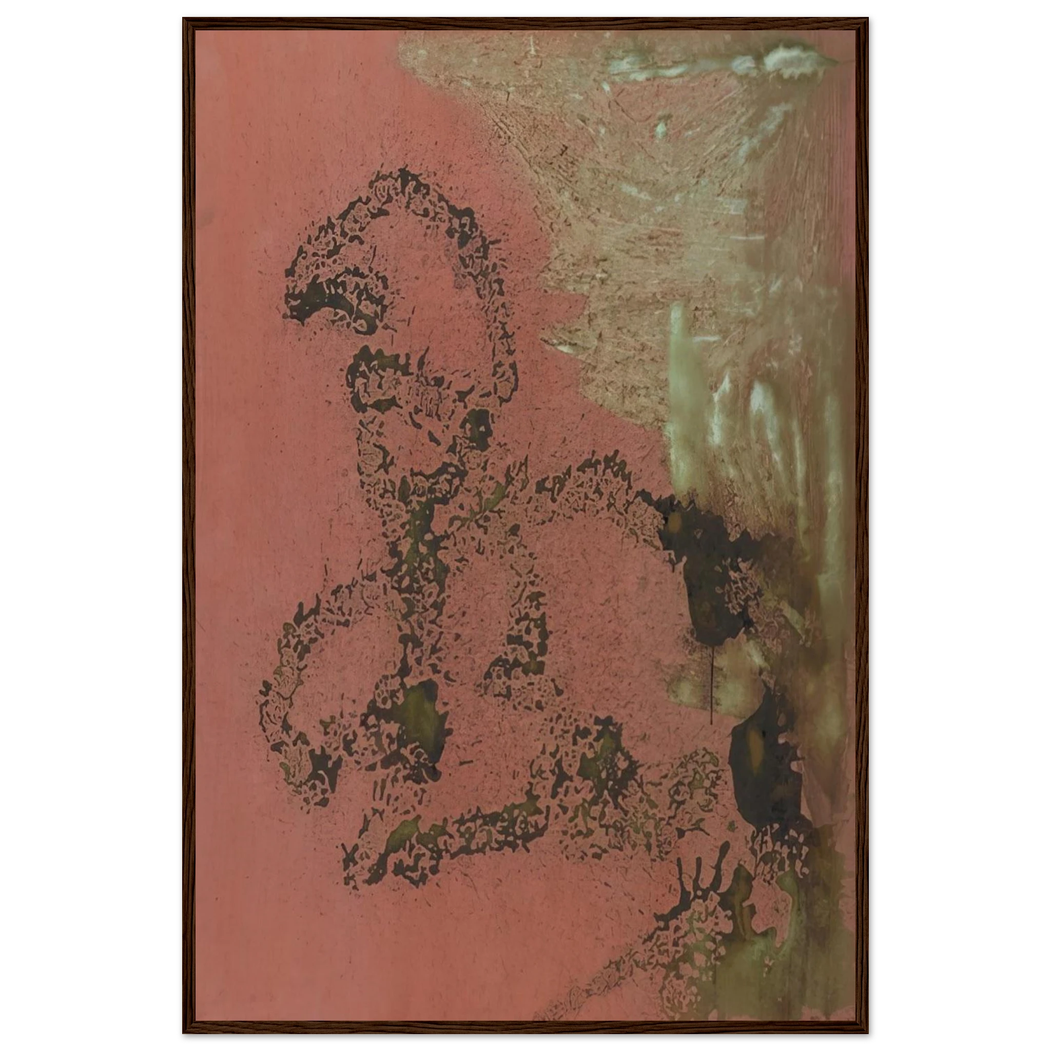Oxidation Painting Framed Poster | Andy Warhol Framed Prints Wall Art | Andy Warhol Prints