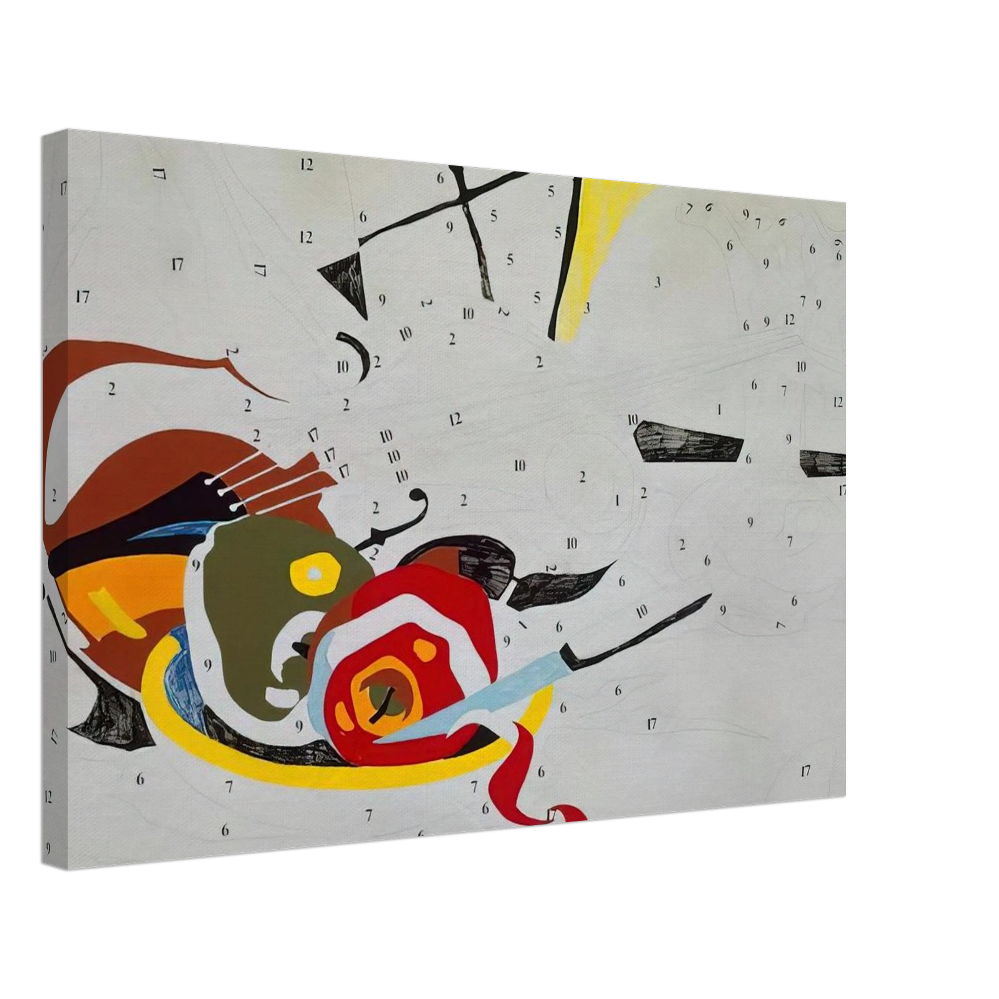Do It Yourself  Violin  Canvas | Andy Warhol Canvas | Andy Warhol Prints