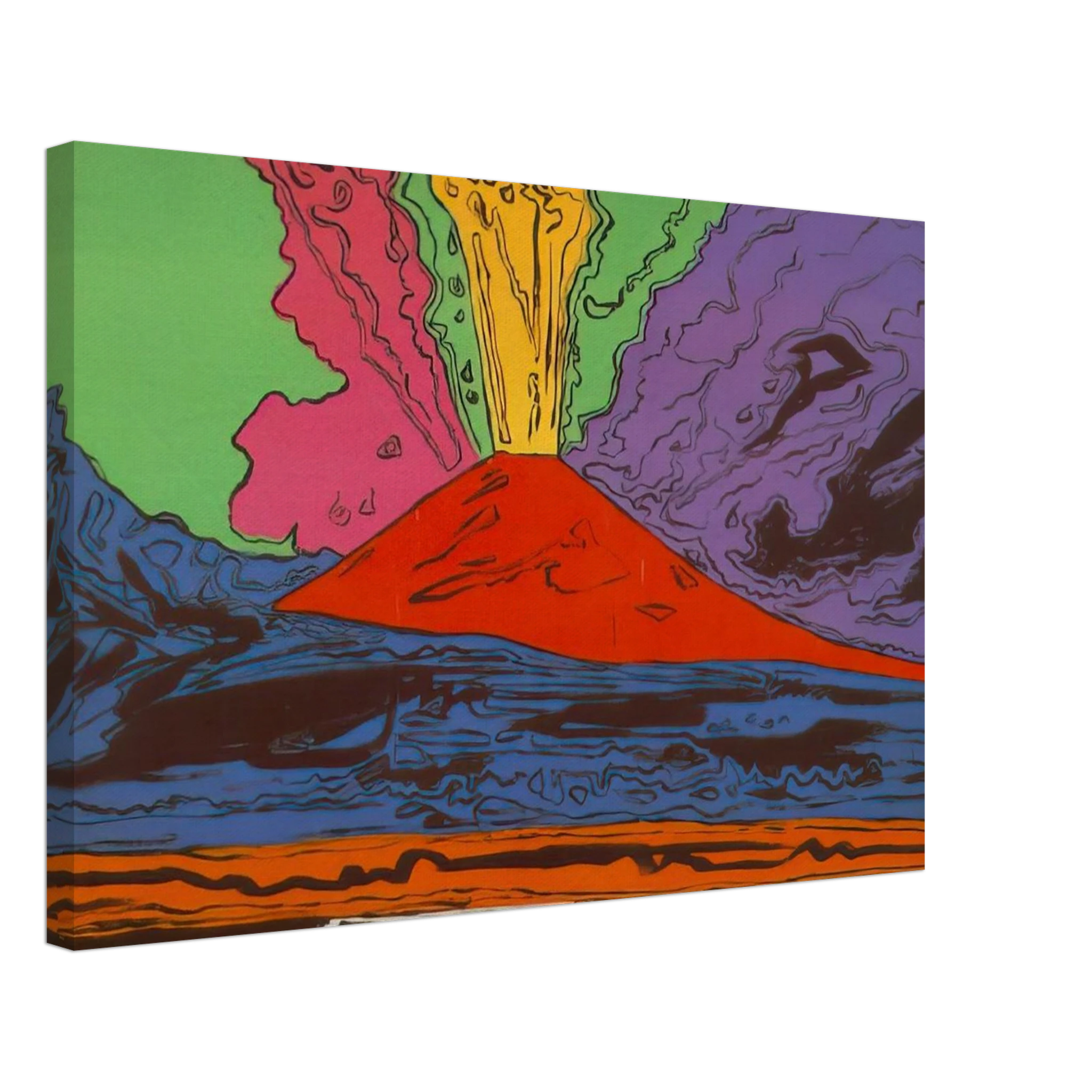 Vesuvius Canvas | Andy Warhol Canvas | Andy Warhol Prints