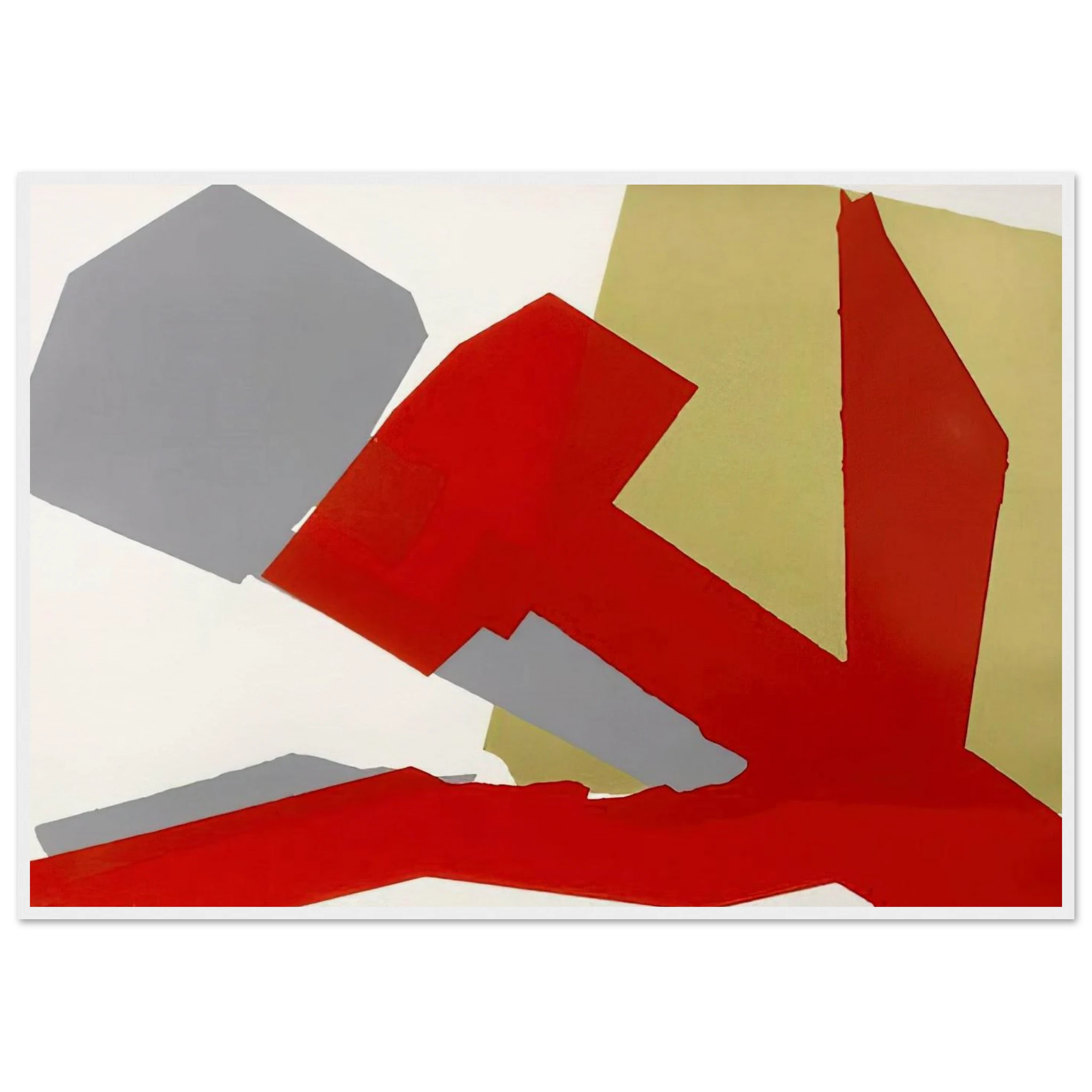 Hammer and Sickle  Special Edition  Framed Poster | Andy Warhol Framed Prints Wall Art | Andy Warhol Prints
