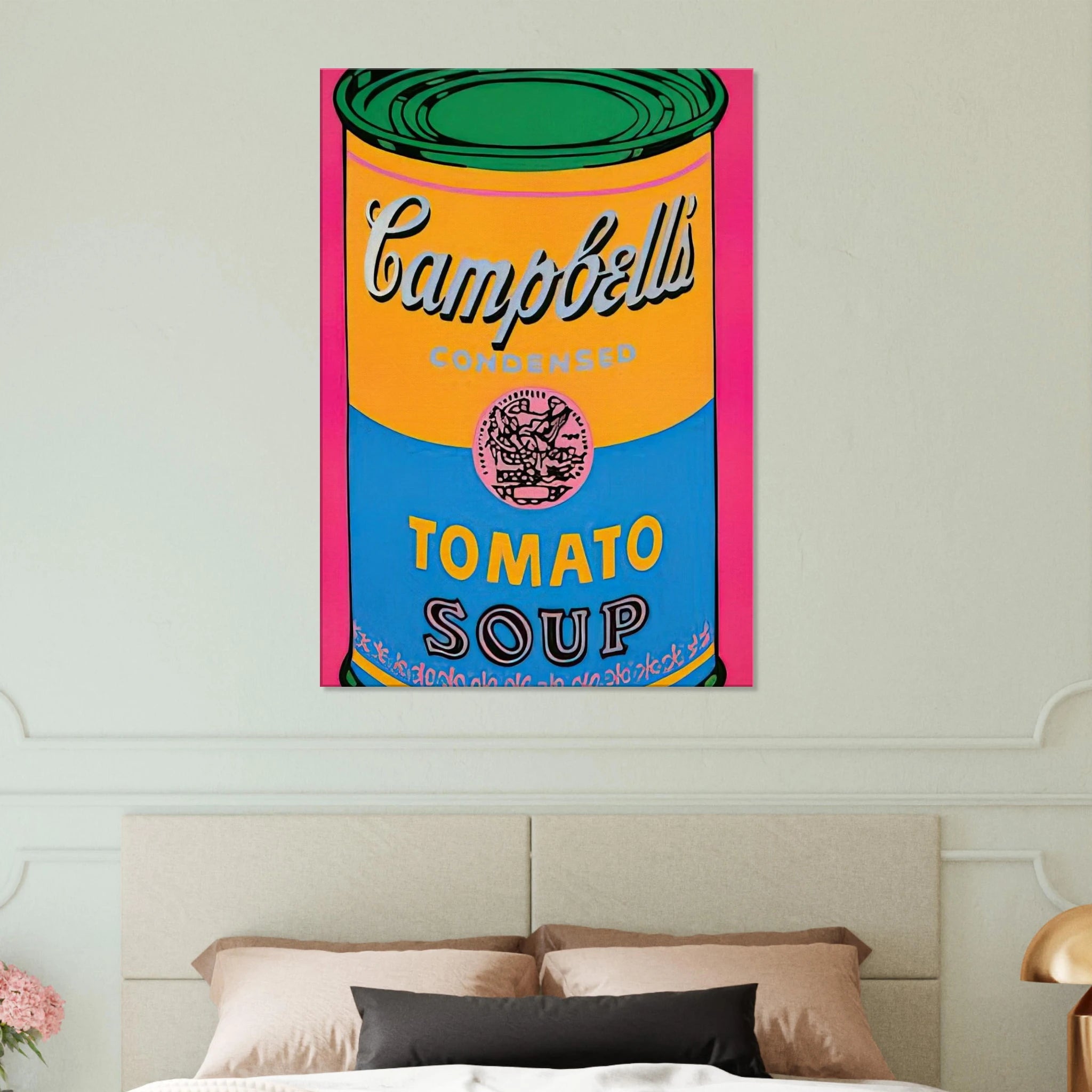 Campbell's Soup Can  Canvas | Andy Warhol Canvas | Andy Warhol Prints