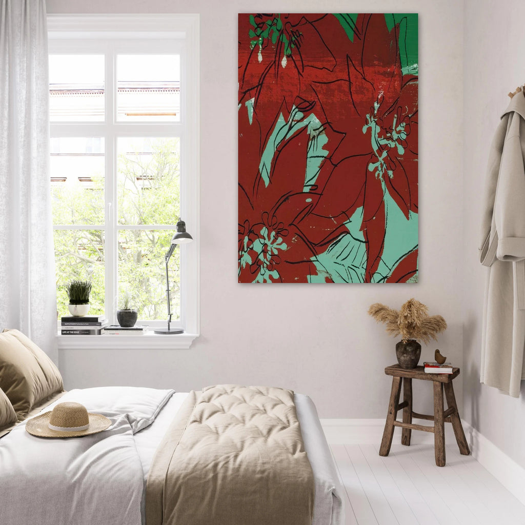 Poinsettias Poster | Andy Warhol Poster | Andy Warhol Prints