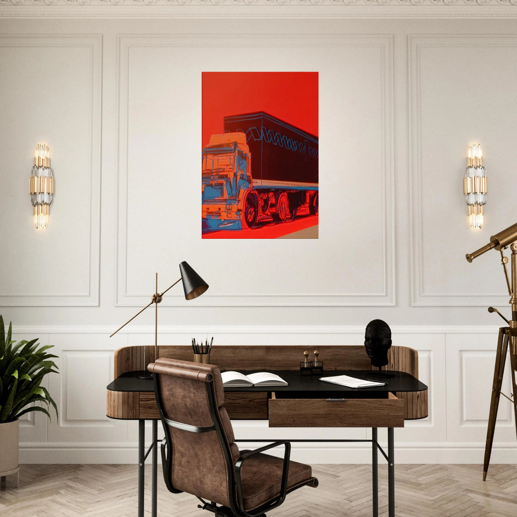 Truck Announcement Canvas | Andy Warhol Canvas | Andy Warhol Prints