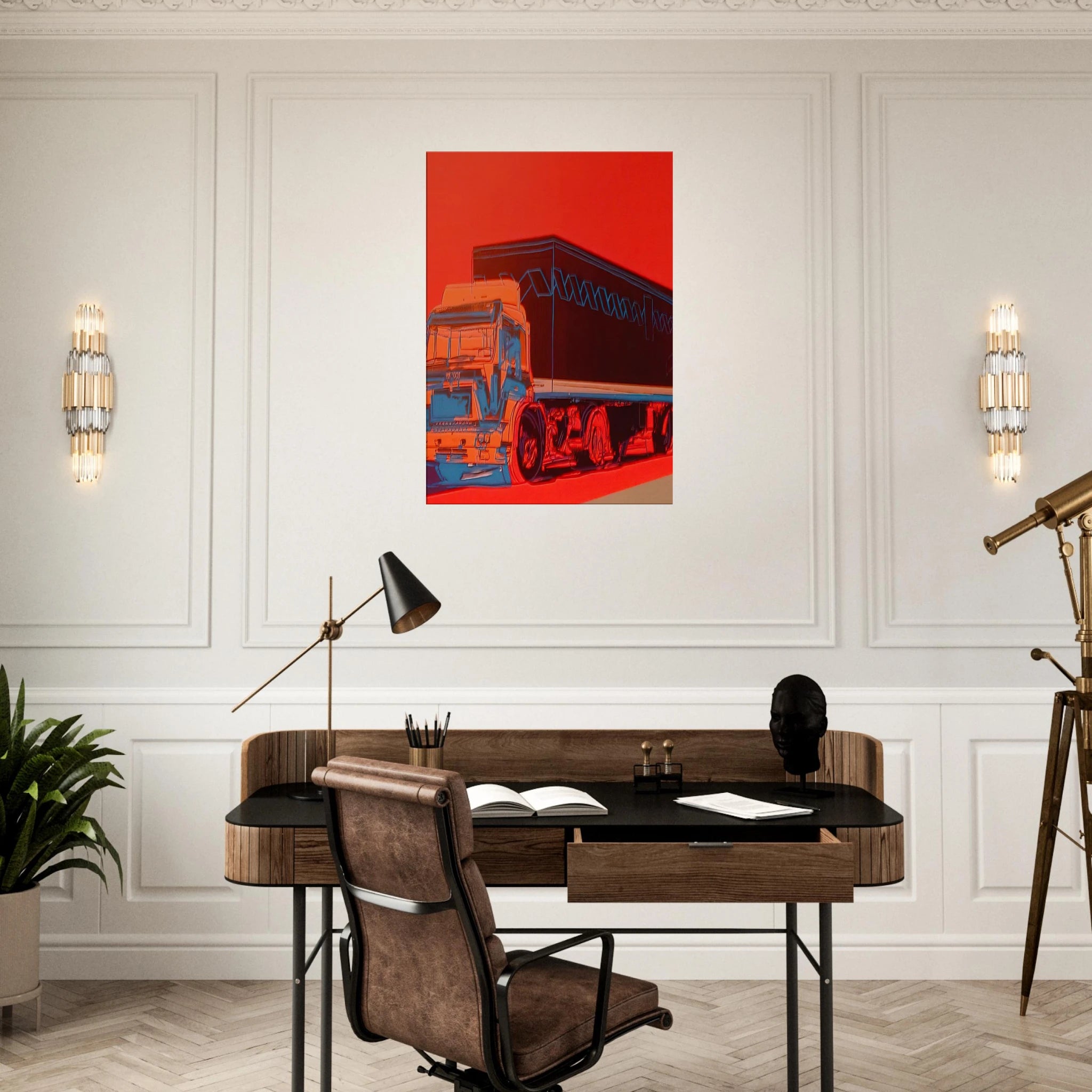 Truck Announcement Canvas | Andy Warhol Canvas | Andy Warhol Prints