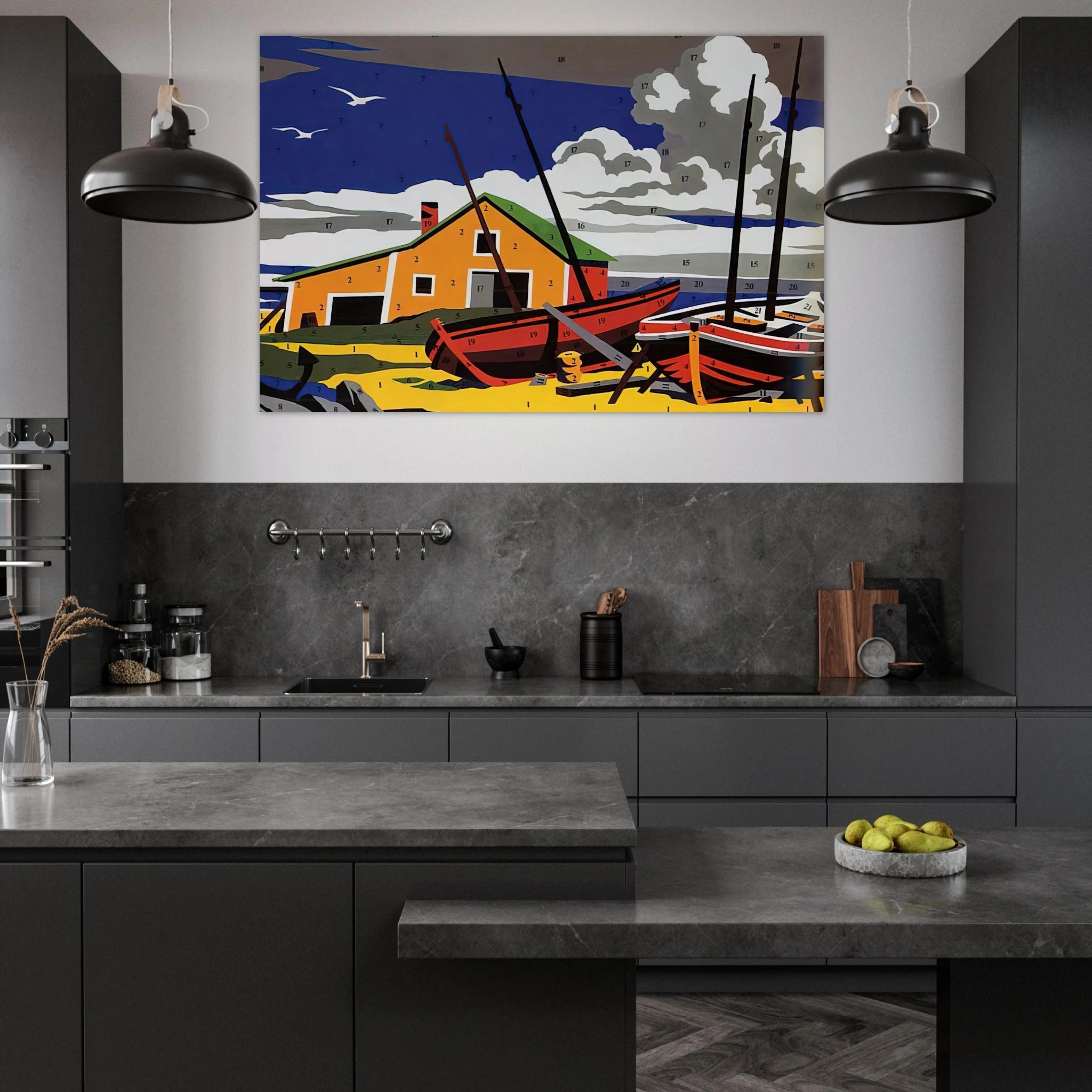 Do It Yourself  Seascape  Poster | Andy Warhol Poster | Andy Warhol Prints