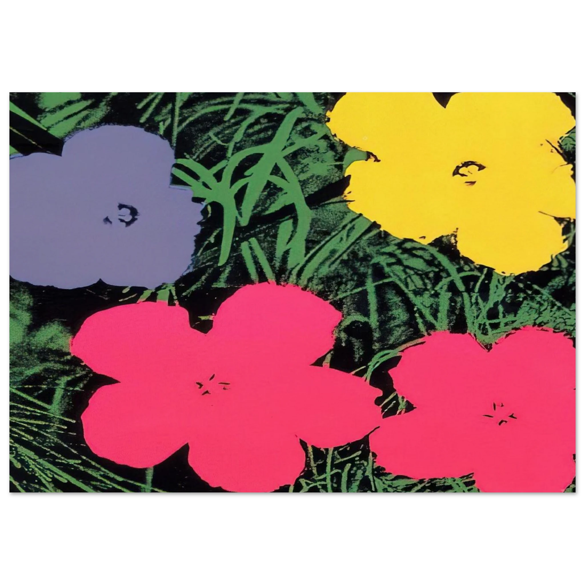 Flowers Poster | Andy Warhol Poster | Andy Warhol Prints