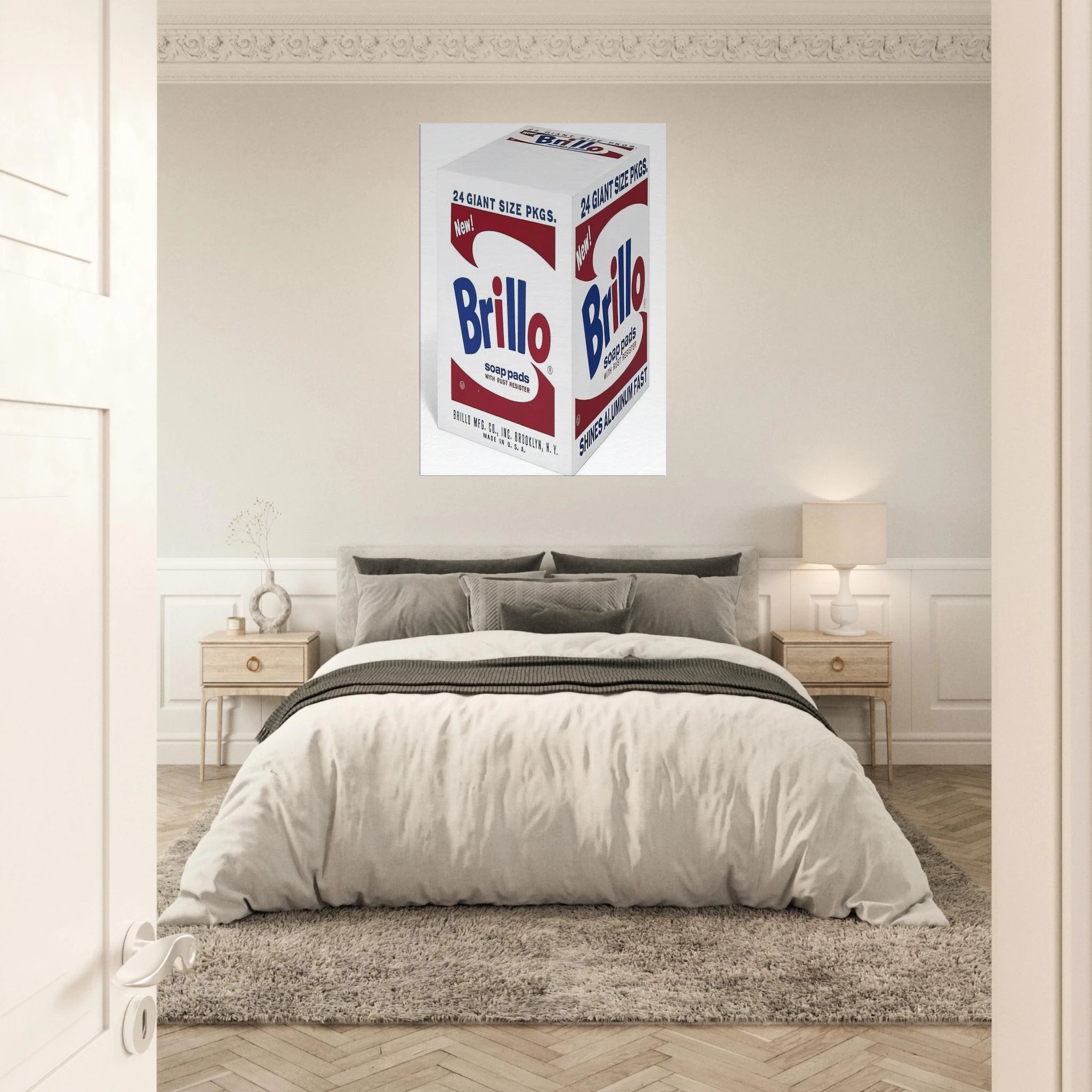 Brillo Soap Pads Canvas | Andy Warhol Canvas | Andy Warhol Prints