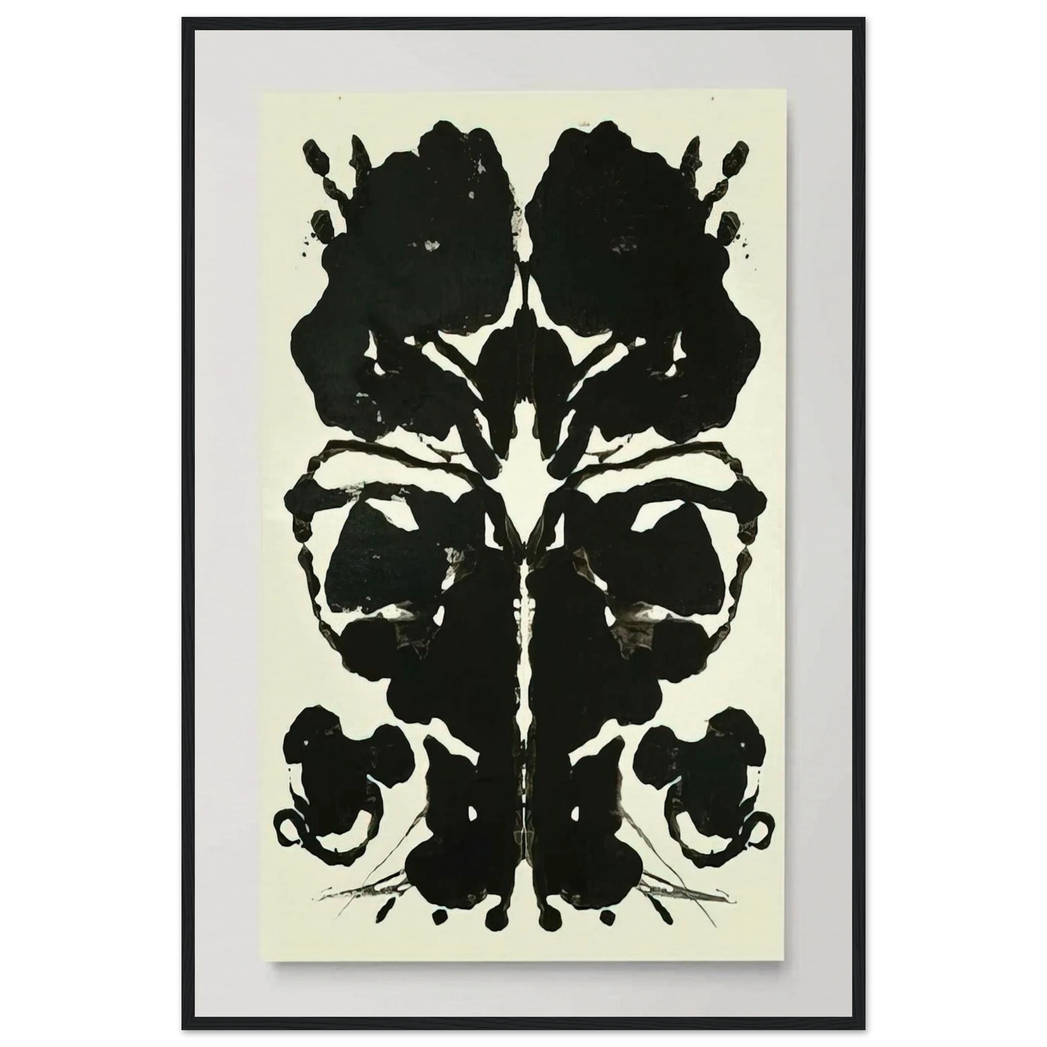 Rorschach Framed Poster | Andy Warhol Framed Prints Wall Art | Andy Warhol Prints
