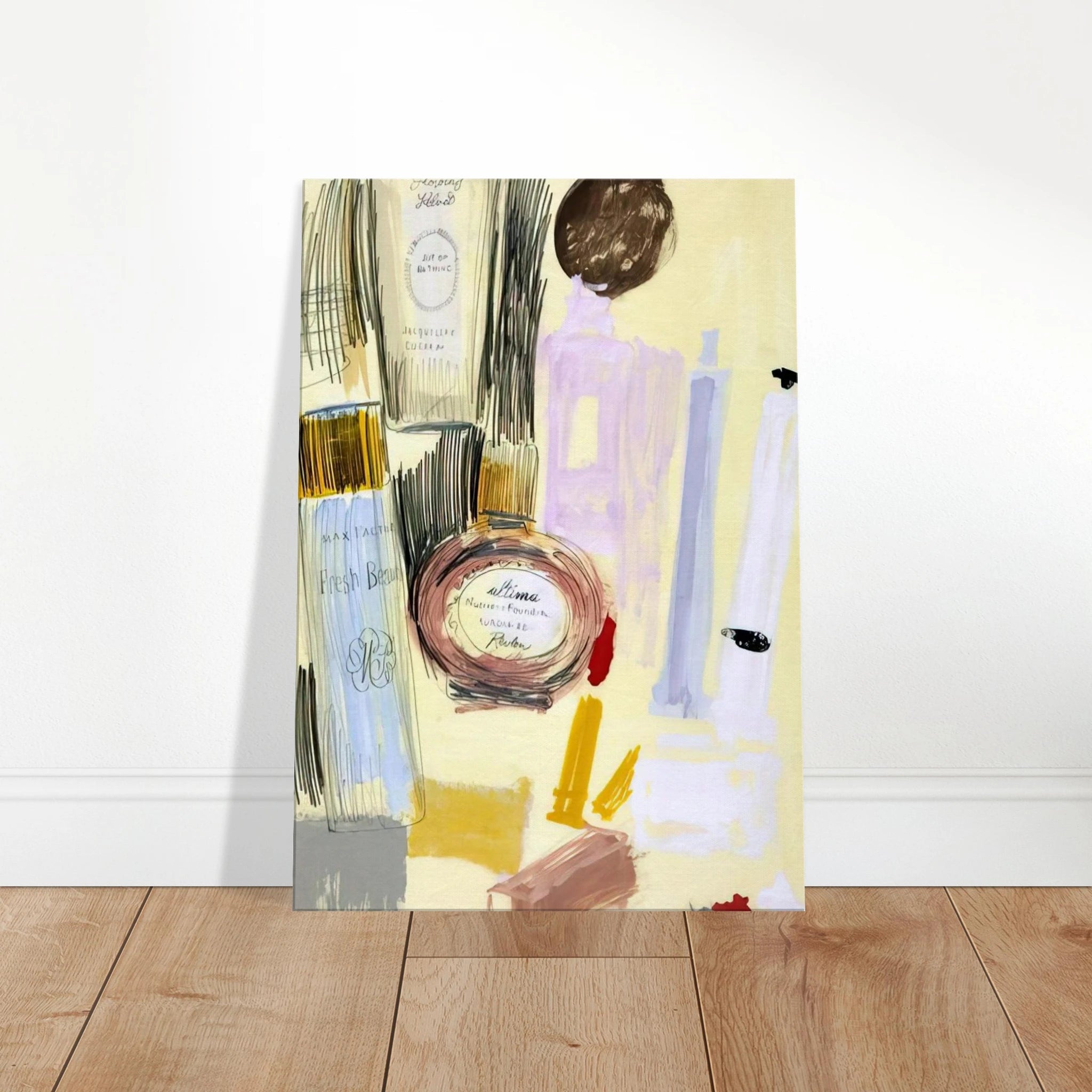 Untitled  Beauty Products  Canvas | Andy Warhol Canvas | Andy Warhol Prints