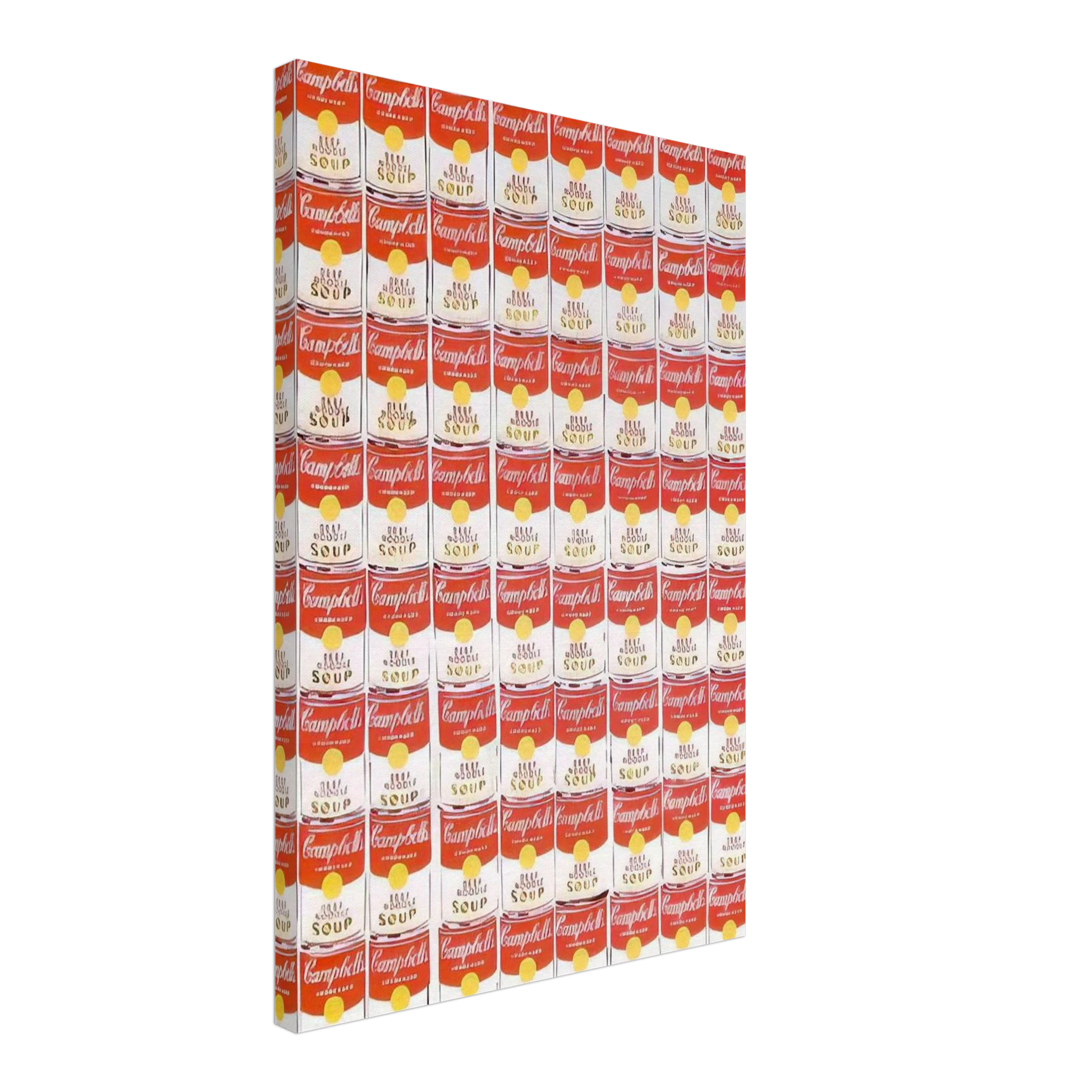 100 Cans Canvas | Andy Warhol Canvas | Andy Warhol Prints
