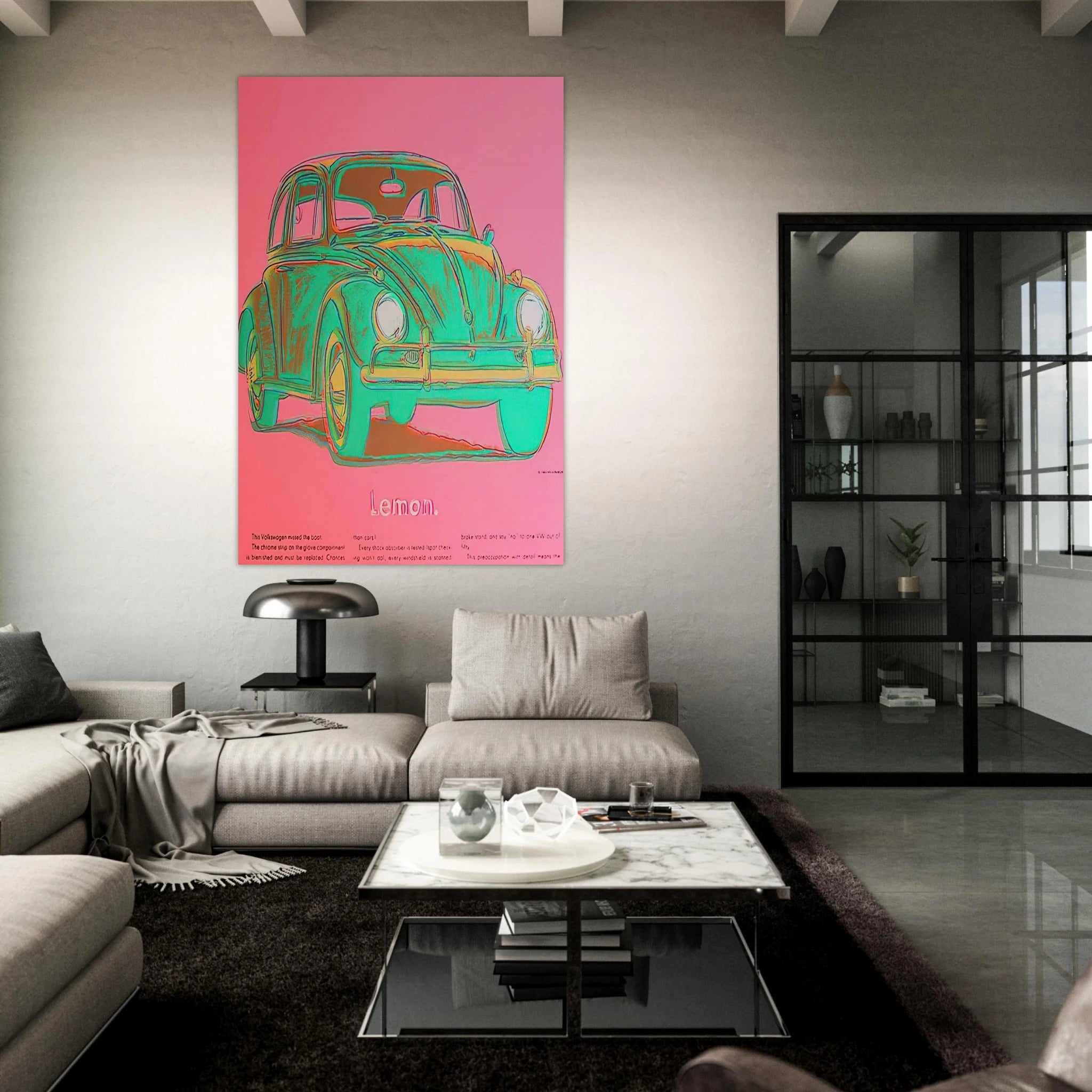 Volkswagen Poster | Andy Warhol Poster | Andy Warhol Prints
