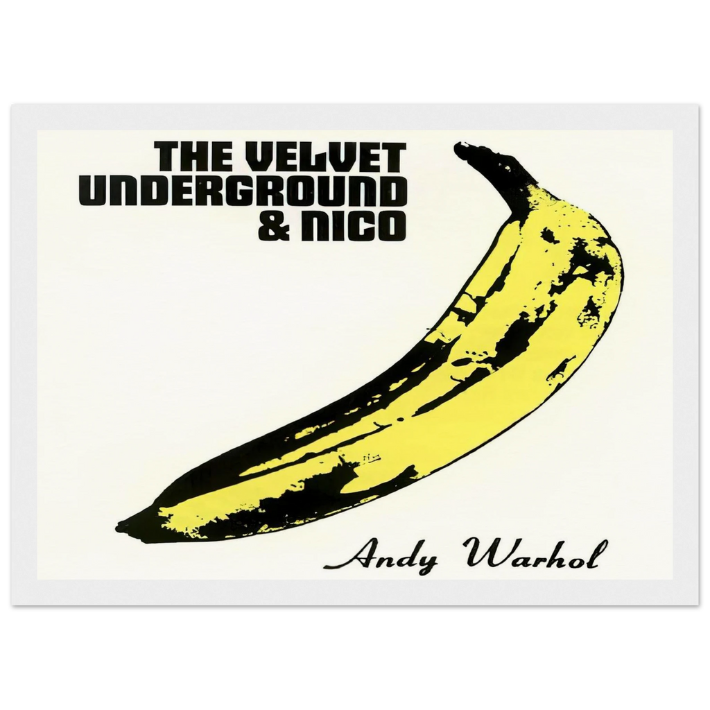 Velvet Underground & Nico Framed Poster | Andy Warhol Framed Prints Wall Art | Andy Warhol Prints