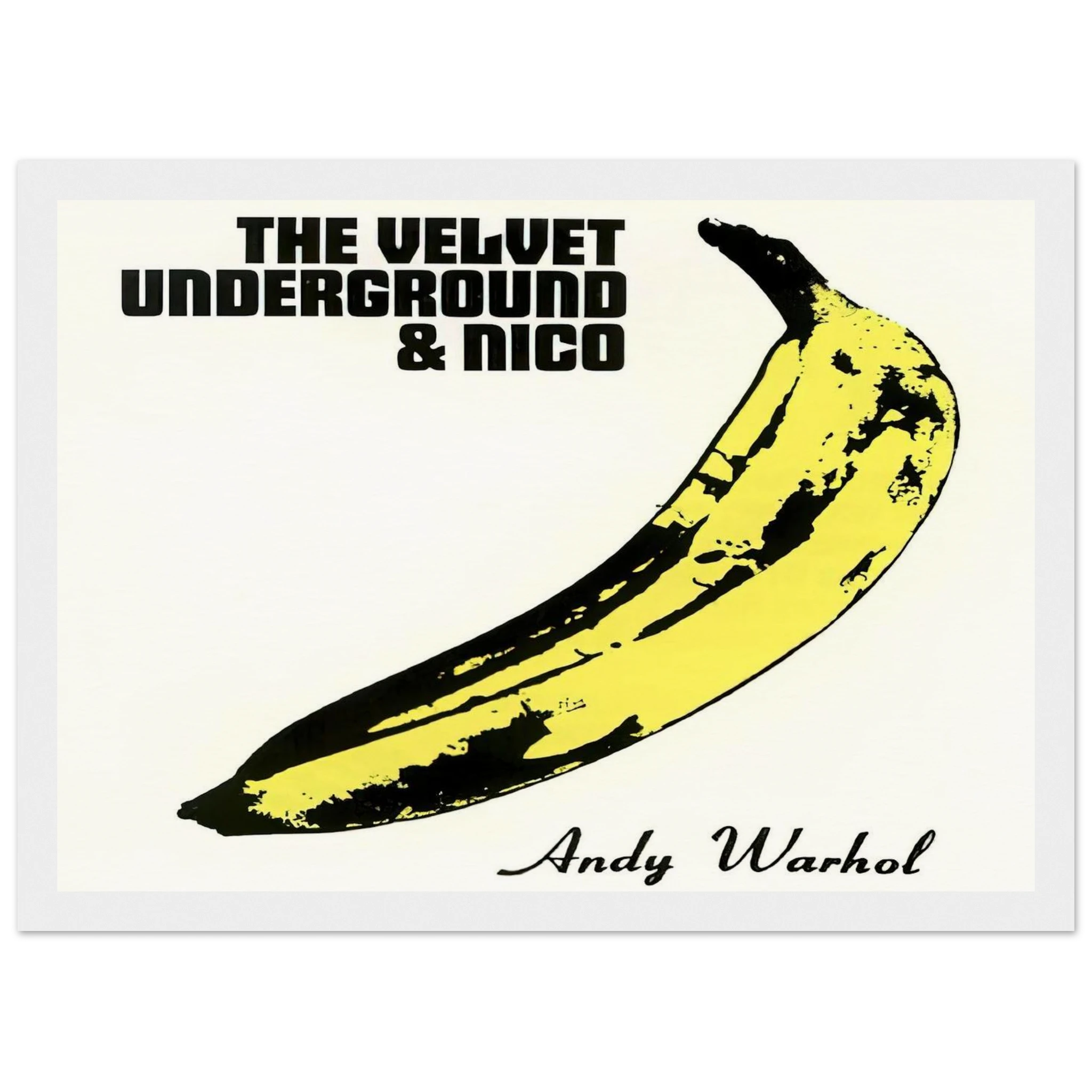 Velvet Underground & Nico Framed Poster | Andy Warhol Framed Prints Wall Art | Andy Warhol Prints