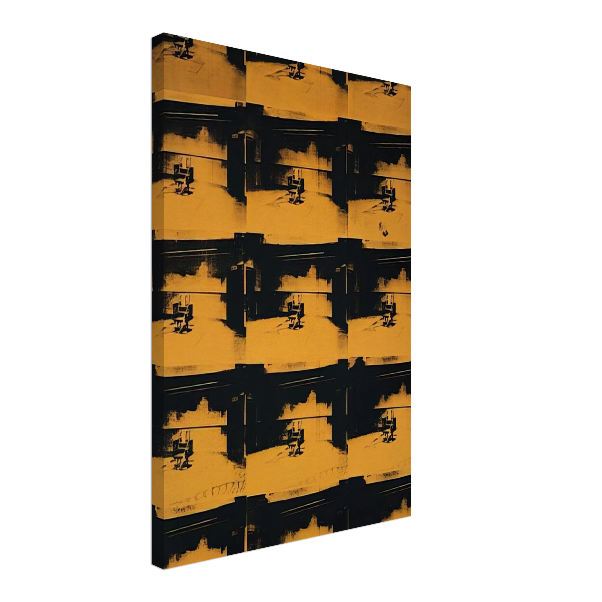 Orange Disaster Canvas | Andy Warhol Canvas | Andy Warhol Prints