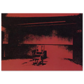 Early electric chair Poster | Andy Warhol Poster | Andy Warhol Prints