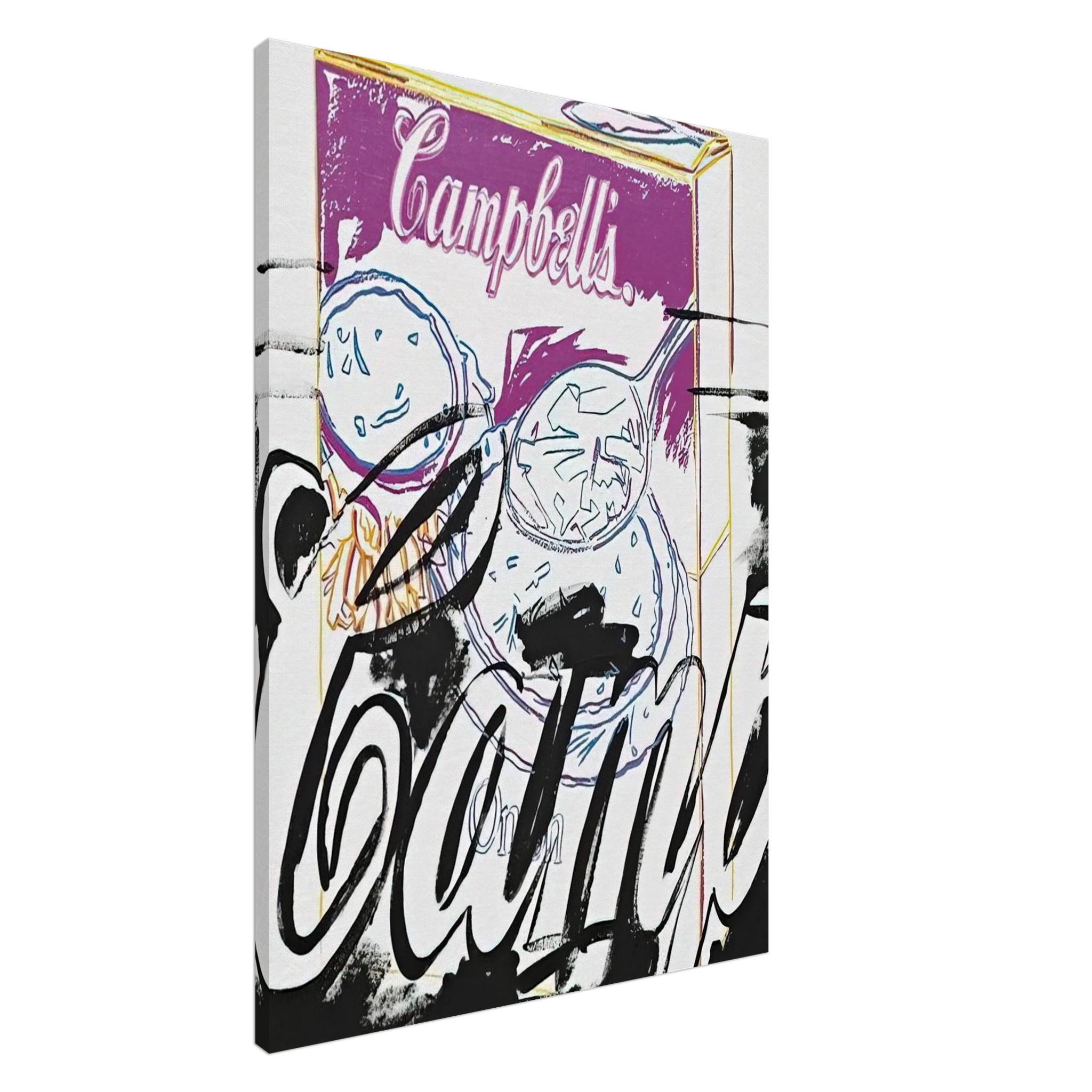 Campell's Onion Soup Box Canvas | Andy Warhol Canvas | Andy Warhol Prints